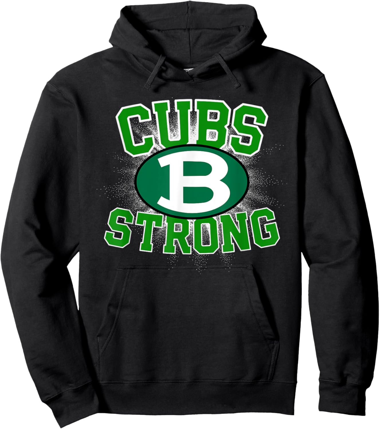 Brenham Cubs Logo Strong Flag HS Hoodie - Hoodie | Black