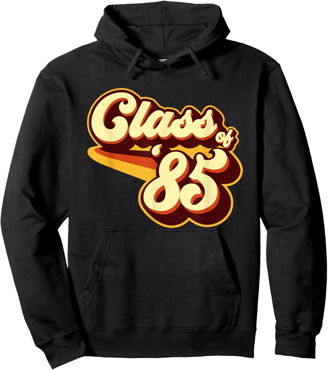 Class of 85 Reunion Retro 1985 Hoodie - Hoodie | Black
