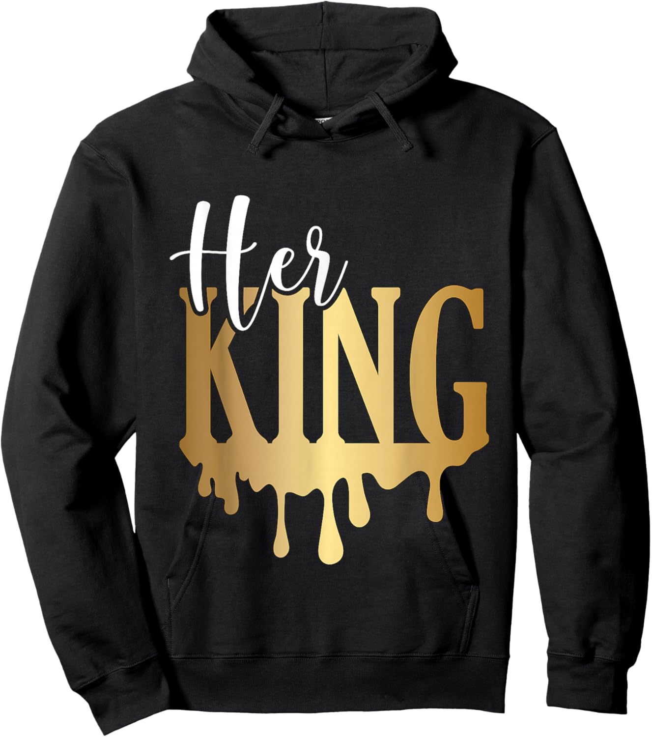 Her King Hoodie - Hoodie | Black