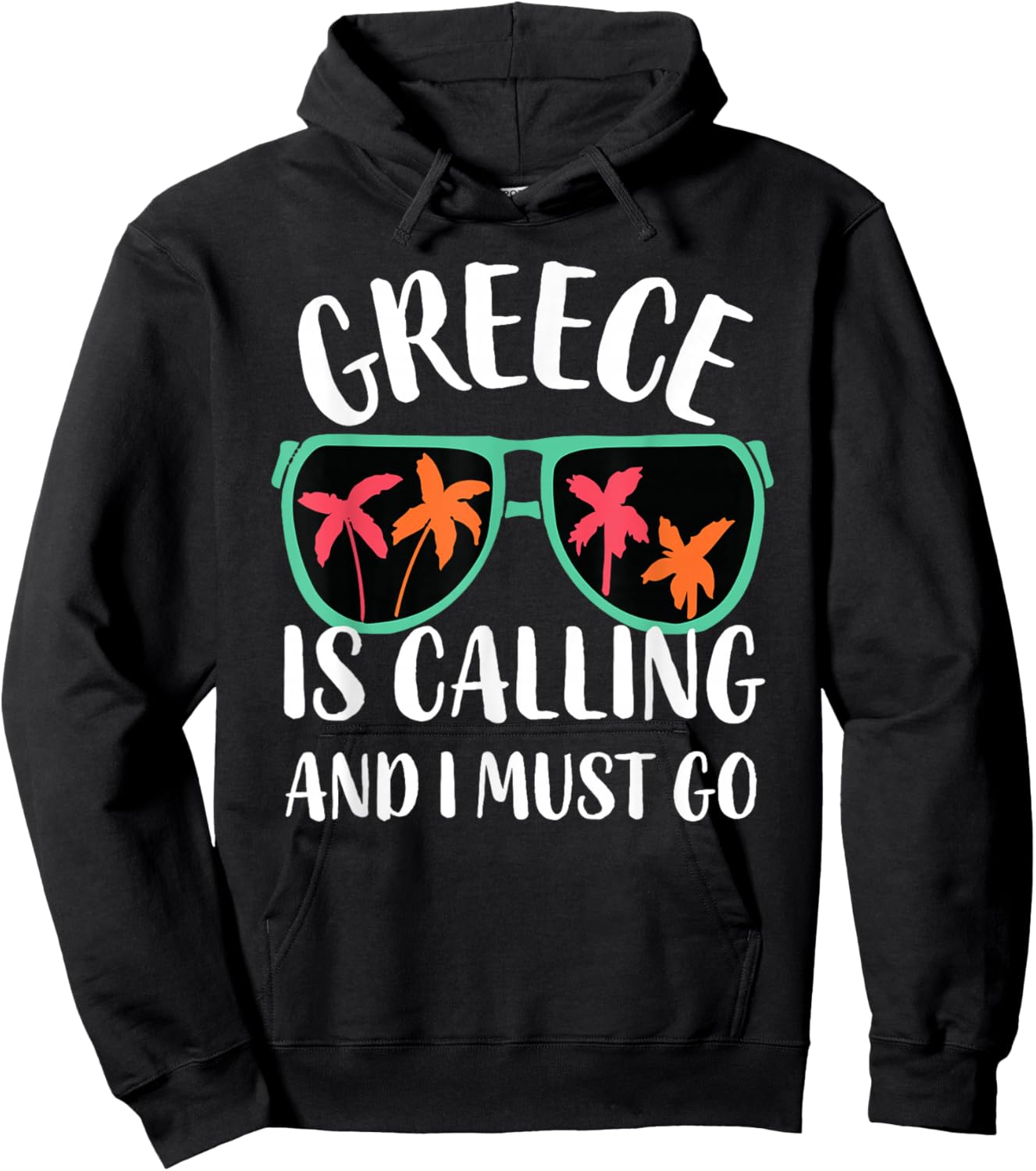 Greece Is Calling and I Must Go And Kids Hoodie - Hoodie | Black
