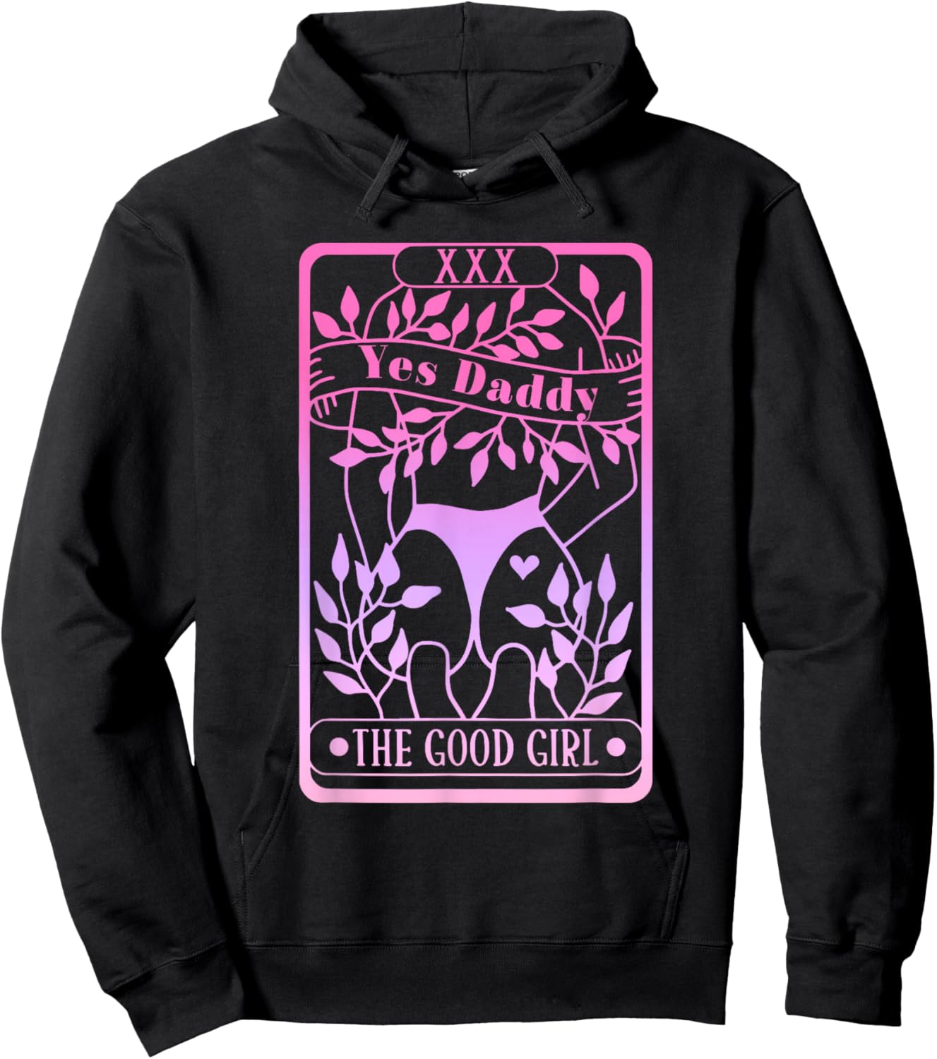 Yes Daddy The Good Girl Apparel Hoodie - Hoodie | Black