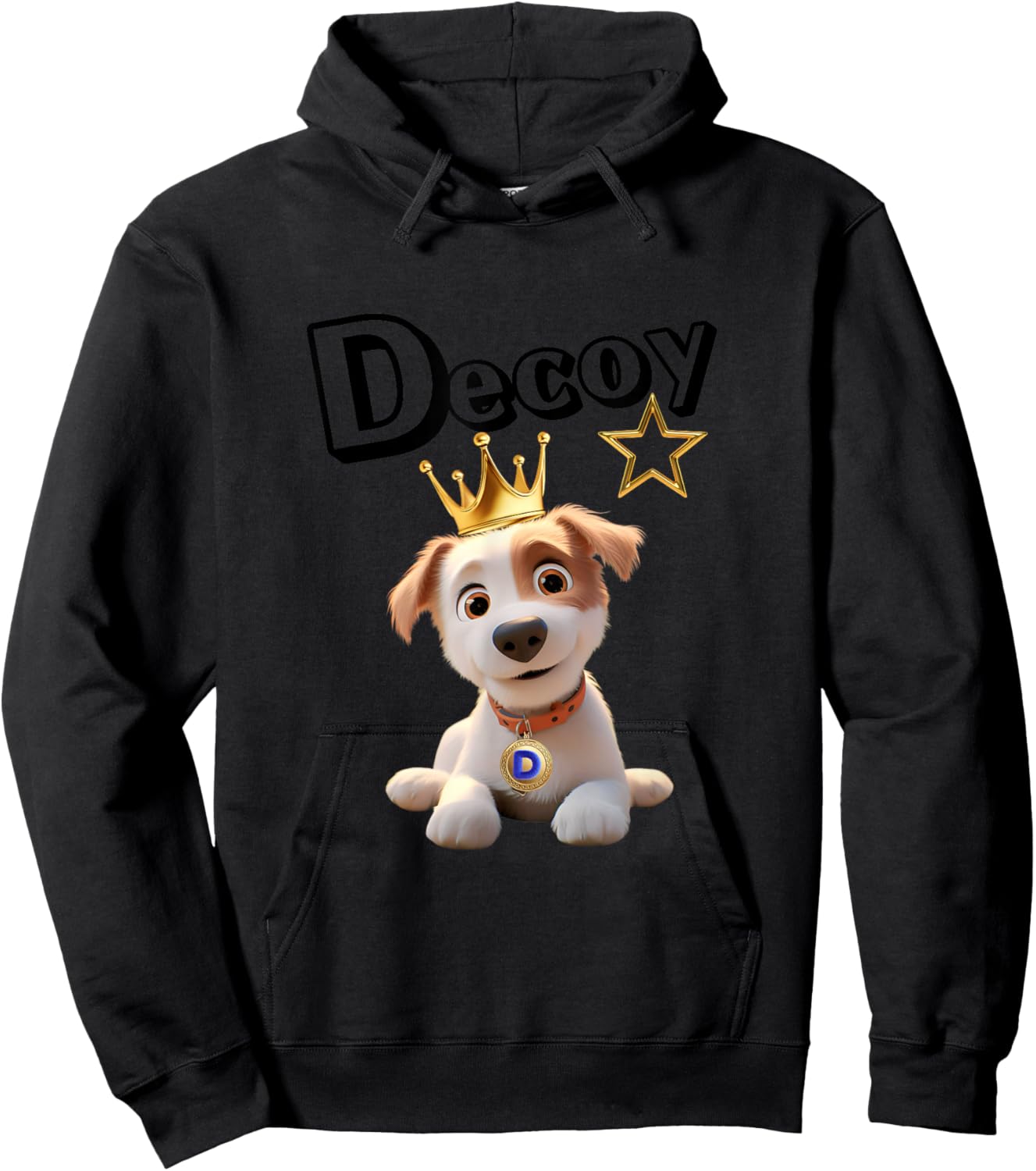 Decopin, Decoy, Dog Shirt, No.17, Otani, Pet Dog, Koi Kerhondier, Baseball Game, DEKOPIN, Decoy Hoodie - Hoodie | Black
