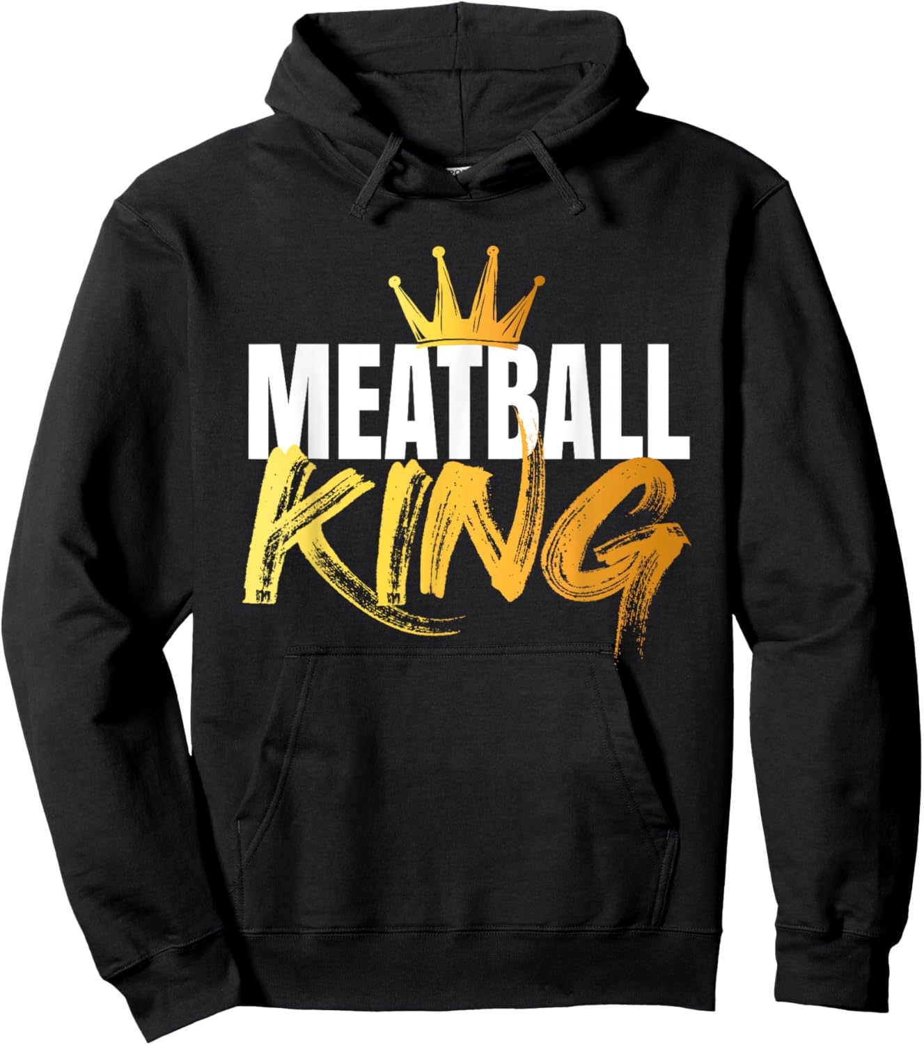 Meatball King Hoodie - Hoodie | Black