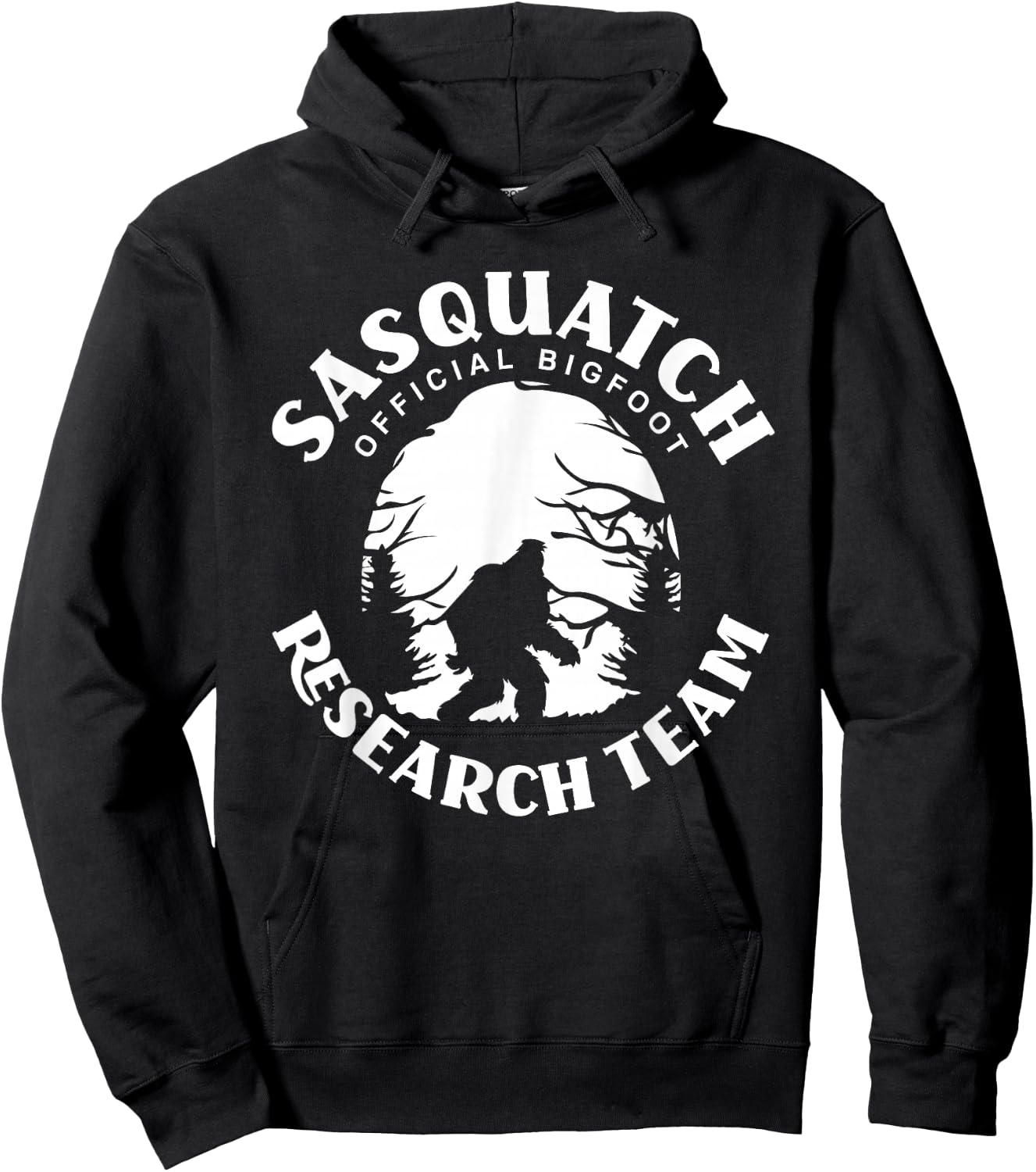 Finding Sasquatch Bigfoot Research Team Funny Bigfoot Hoodie - Hoodie | Black
