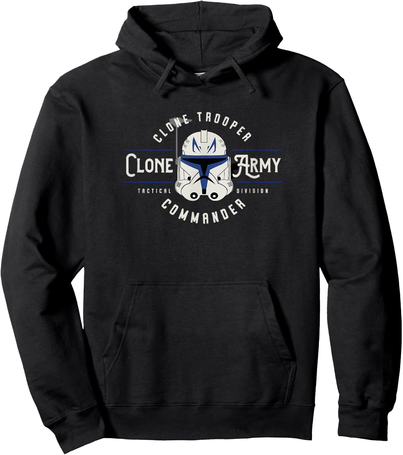 Star Wars Rex Clone Wars Clone Army Commander Emblem Hoodie - Hoodie | Black