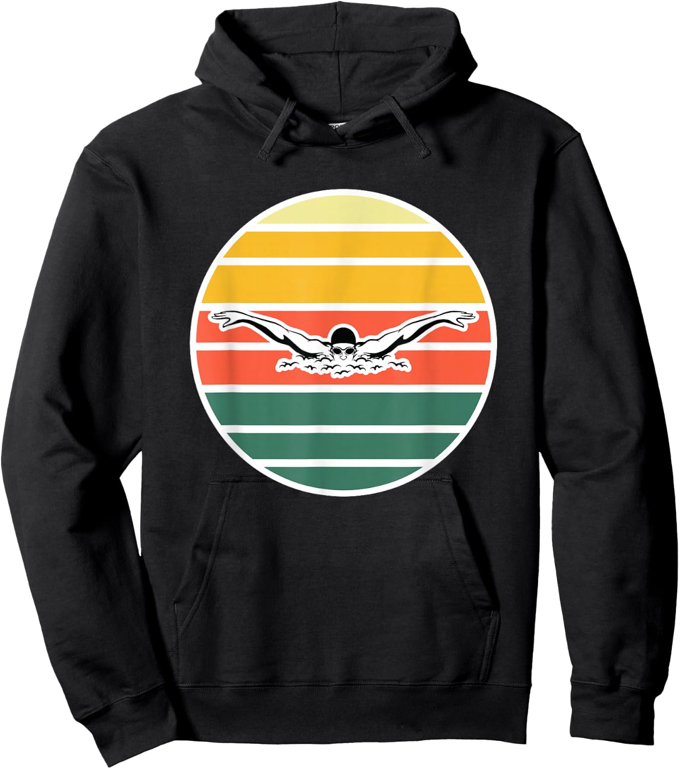 Butterfly, Swim, Swimming, Swimmer, I.M., Fly Hoodie - Hoodie | Black