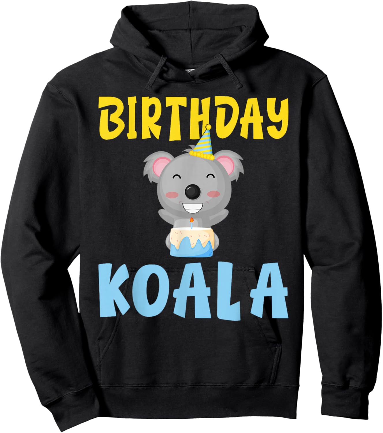 Birthday Koala Birthday Hoodie - Hoodie | Black