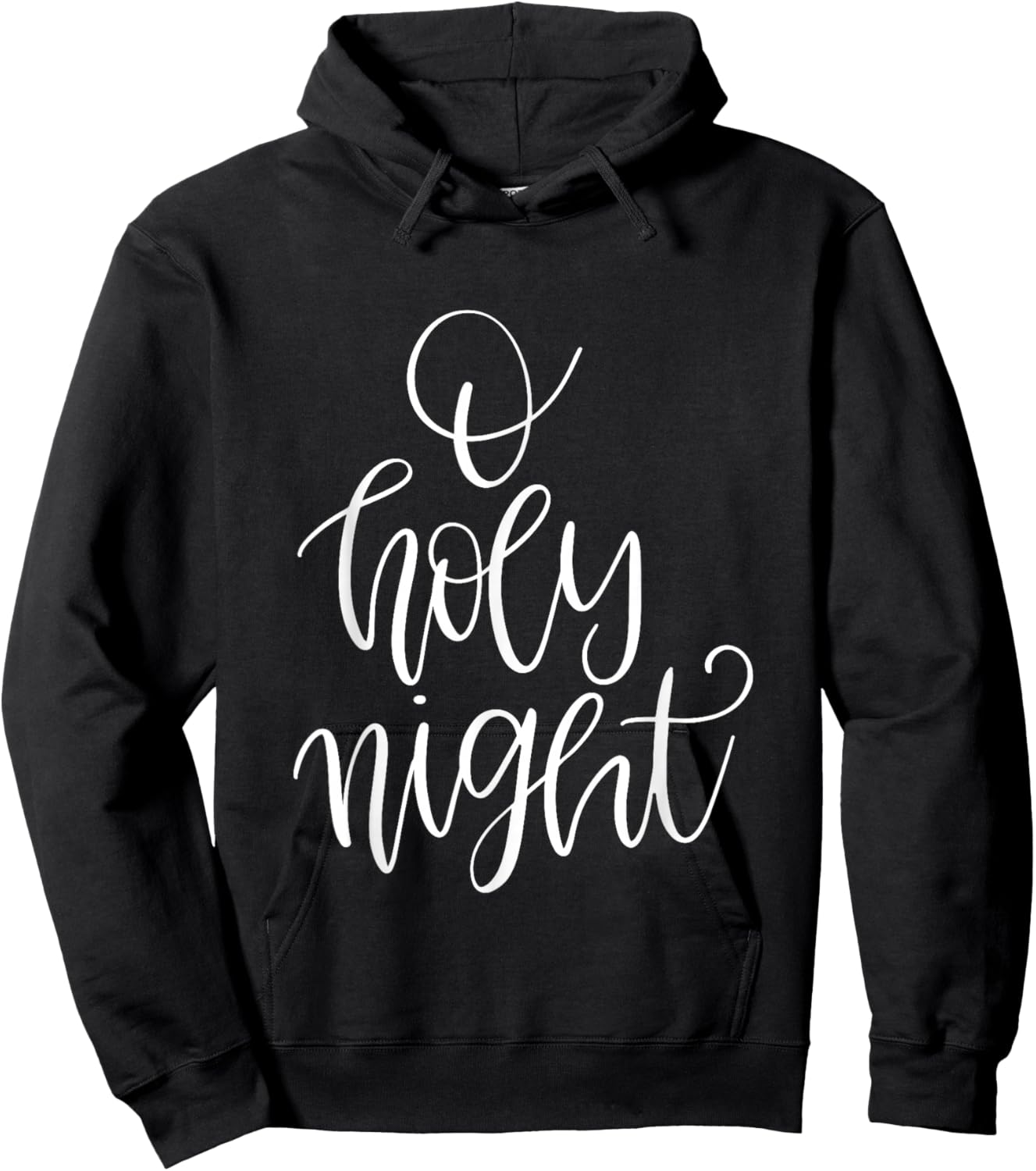 O Holy Night Christmas Hoodie - Hoodie | Black