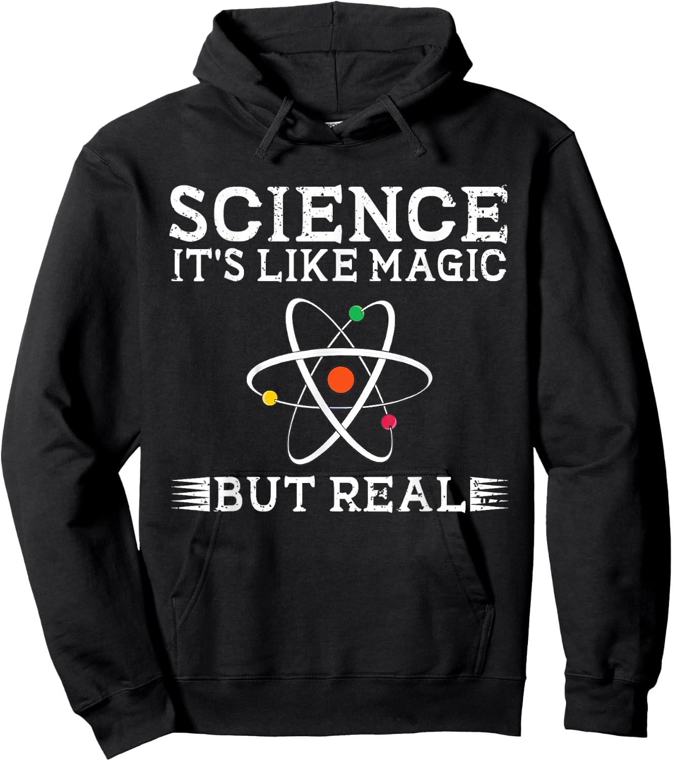Science It's Like Magic But Real Science Teacher Scientist Hoodie - Hoodie | Black