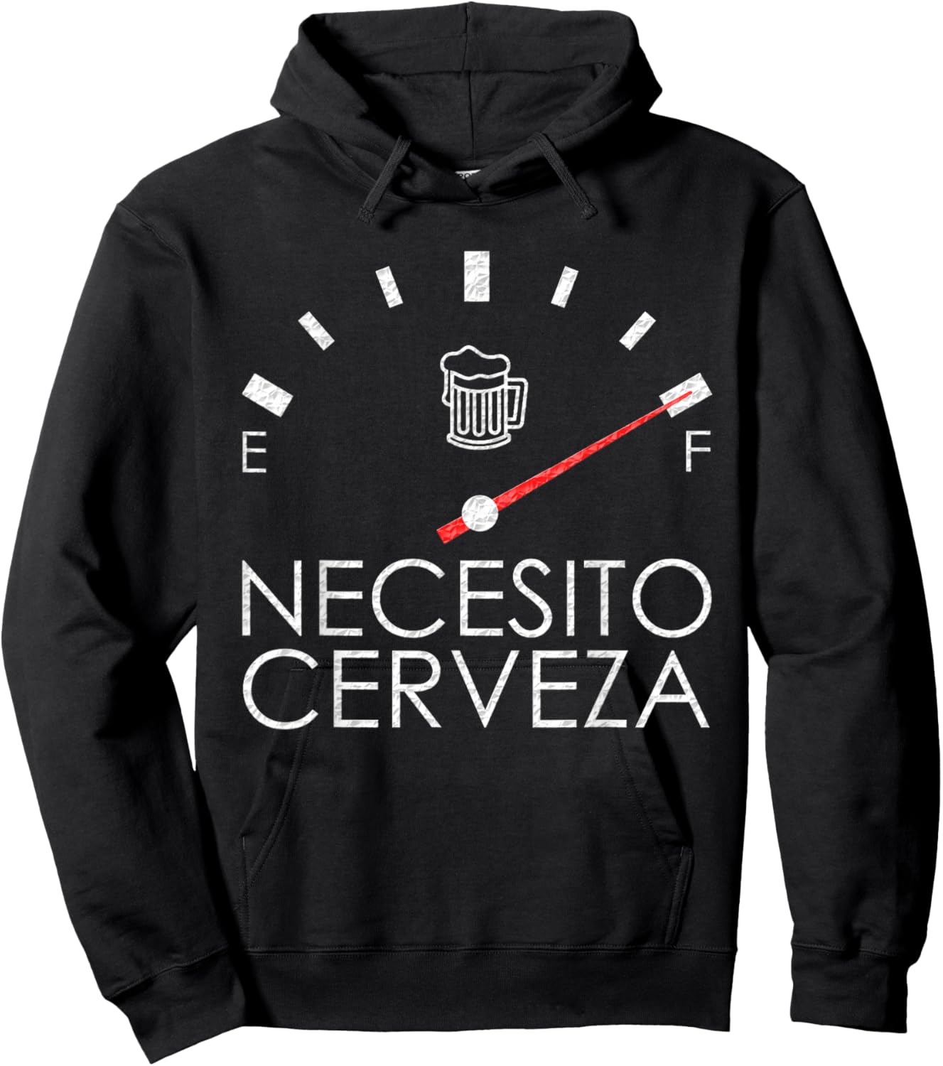 Necesito Cerveza Shirt - Cerveza Hoodie - Hoodie | Black