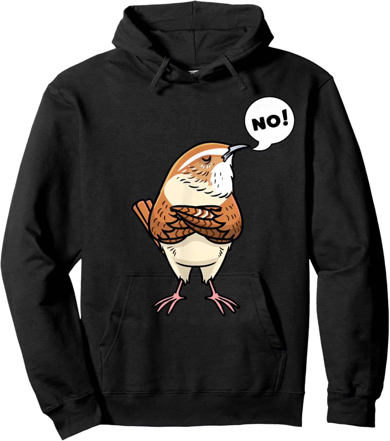 Malwrenluv Wren Bird No Hoodie - Hoodie | Black