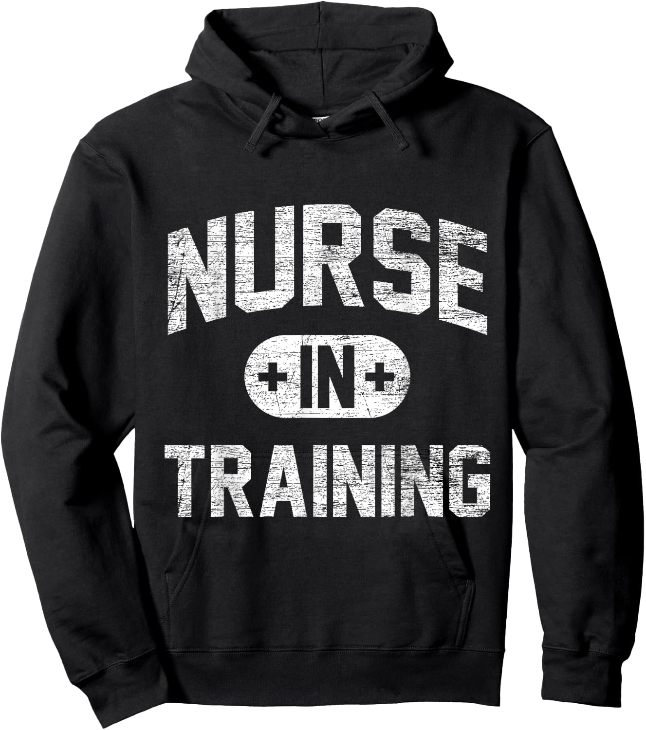 Nurse In Training - Vintage Gifts Nursing Student Nurse Hoodie - Hoodie | Black