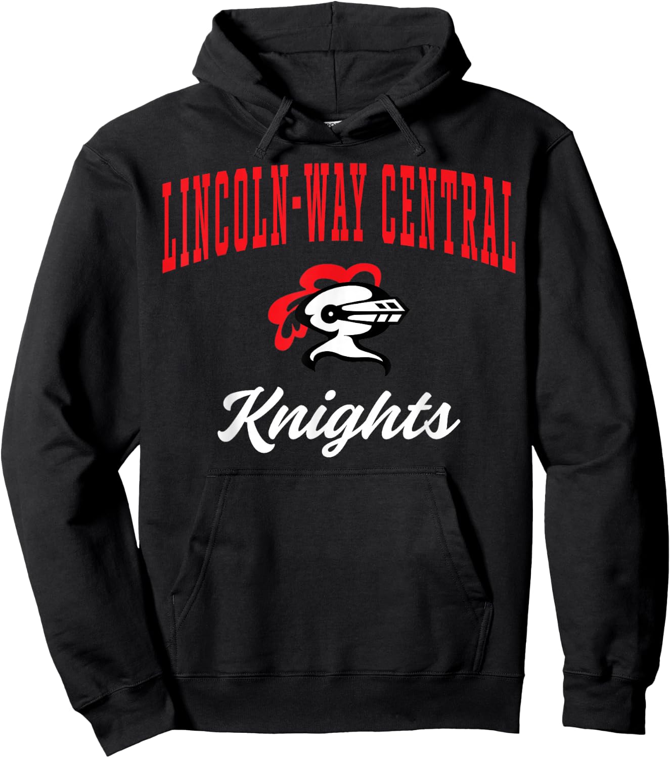 Lincoln-Way Central High School Knights C7 Hoodie - Hoodie | Black