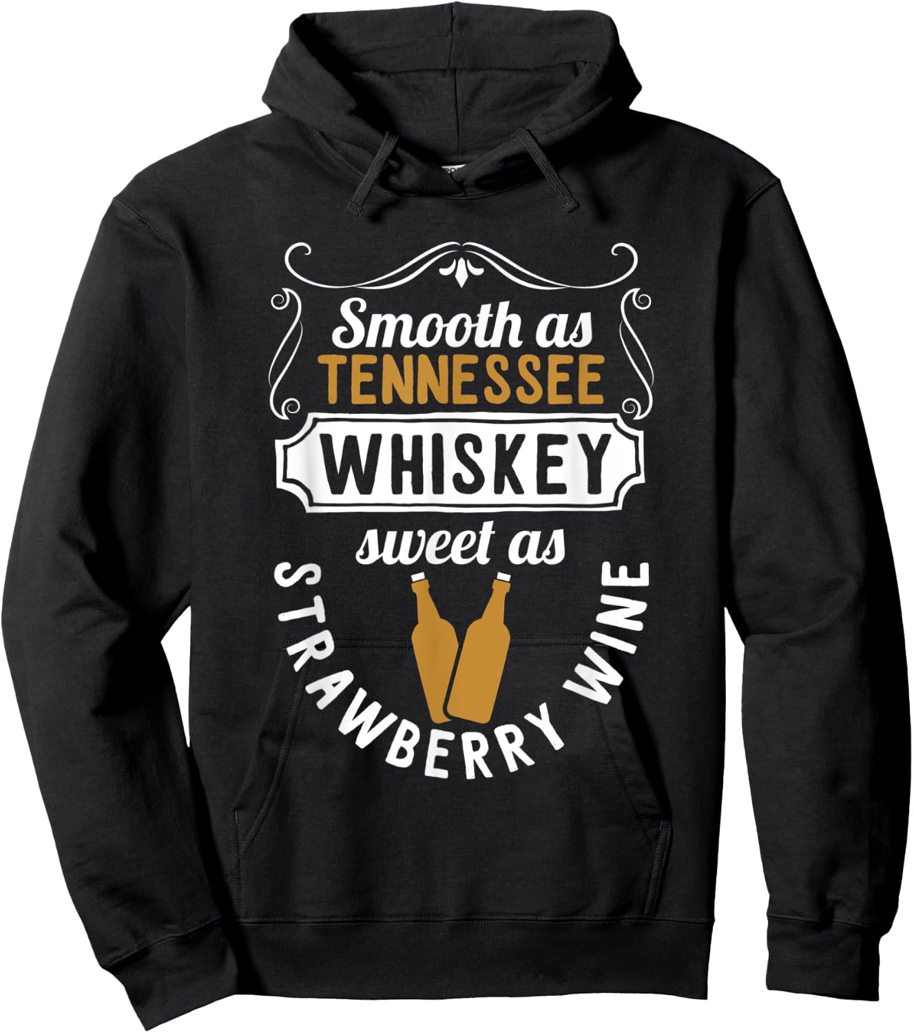 Day Drinking Smooth As Tennessee Whiskey Hoodie - Hoodie | Black
