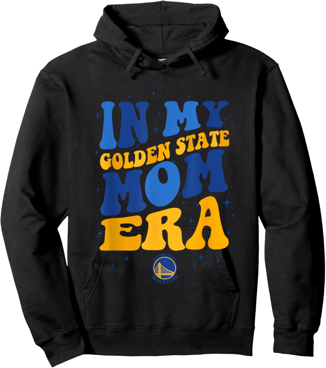 NBA Golden State Warriors In My Golden State Mom Era Hoodie - Hoodie | Black