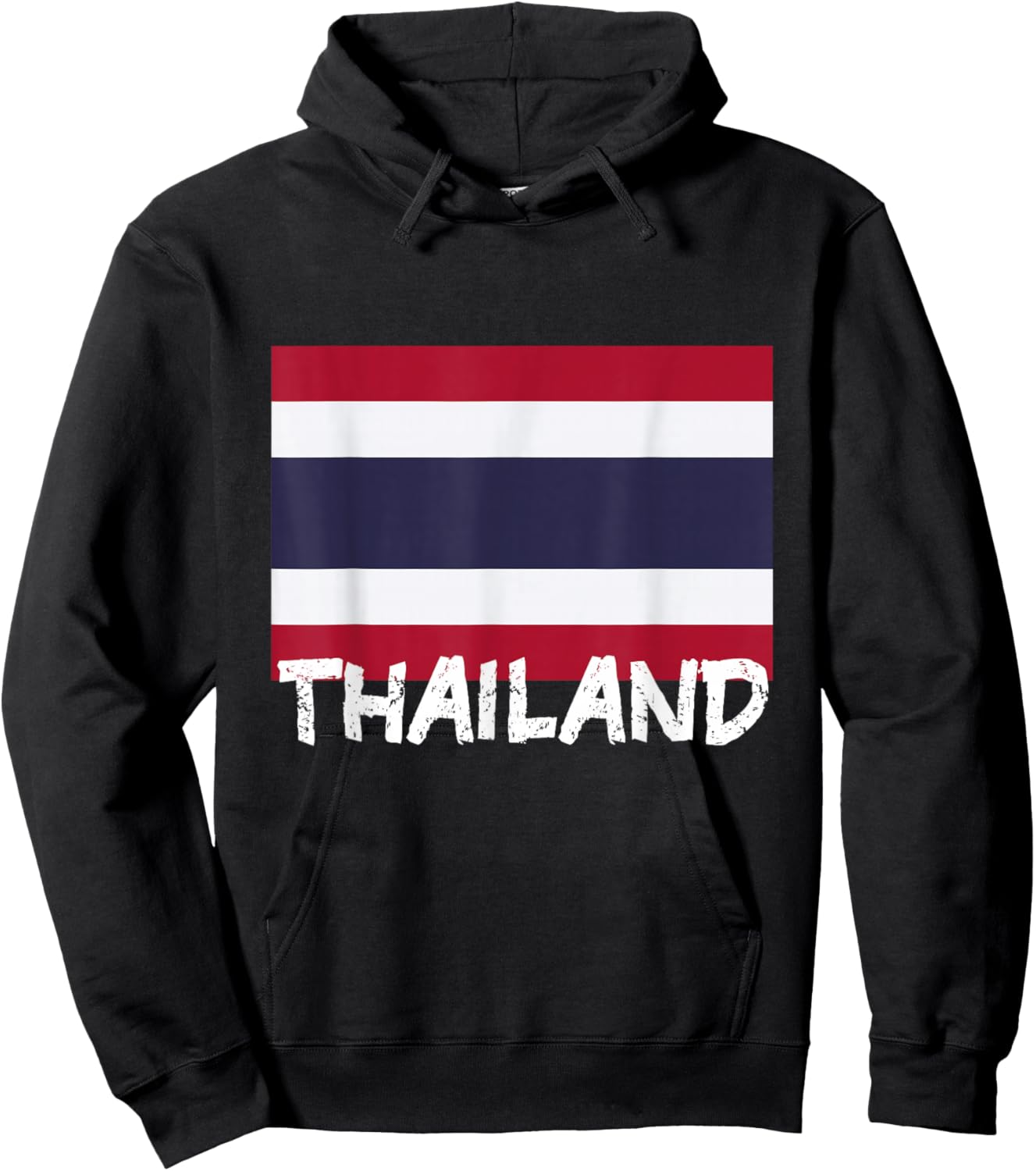 Cool Thailand Flag Hoodie - Hoodie | Black