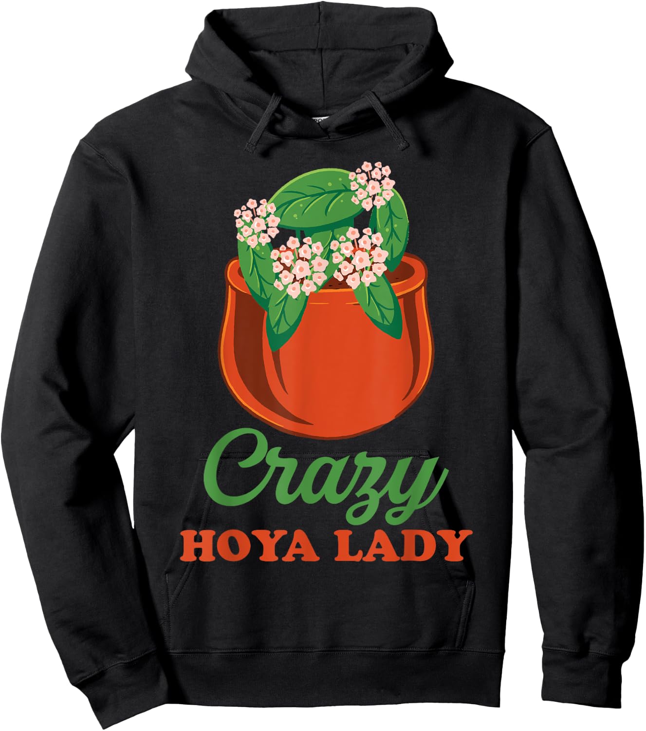 Hoya Plant Design for Hoya Fans Hoodie - Hoodie | Black