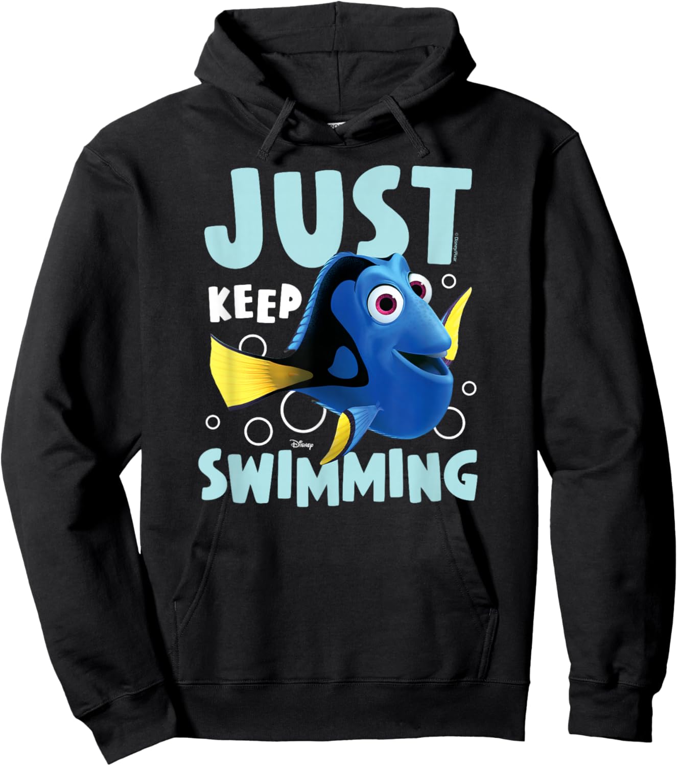Finding Nemo - Dory Just Keep Swimming Hoodie - Hoodie | Black