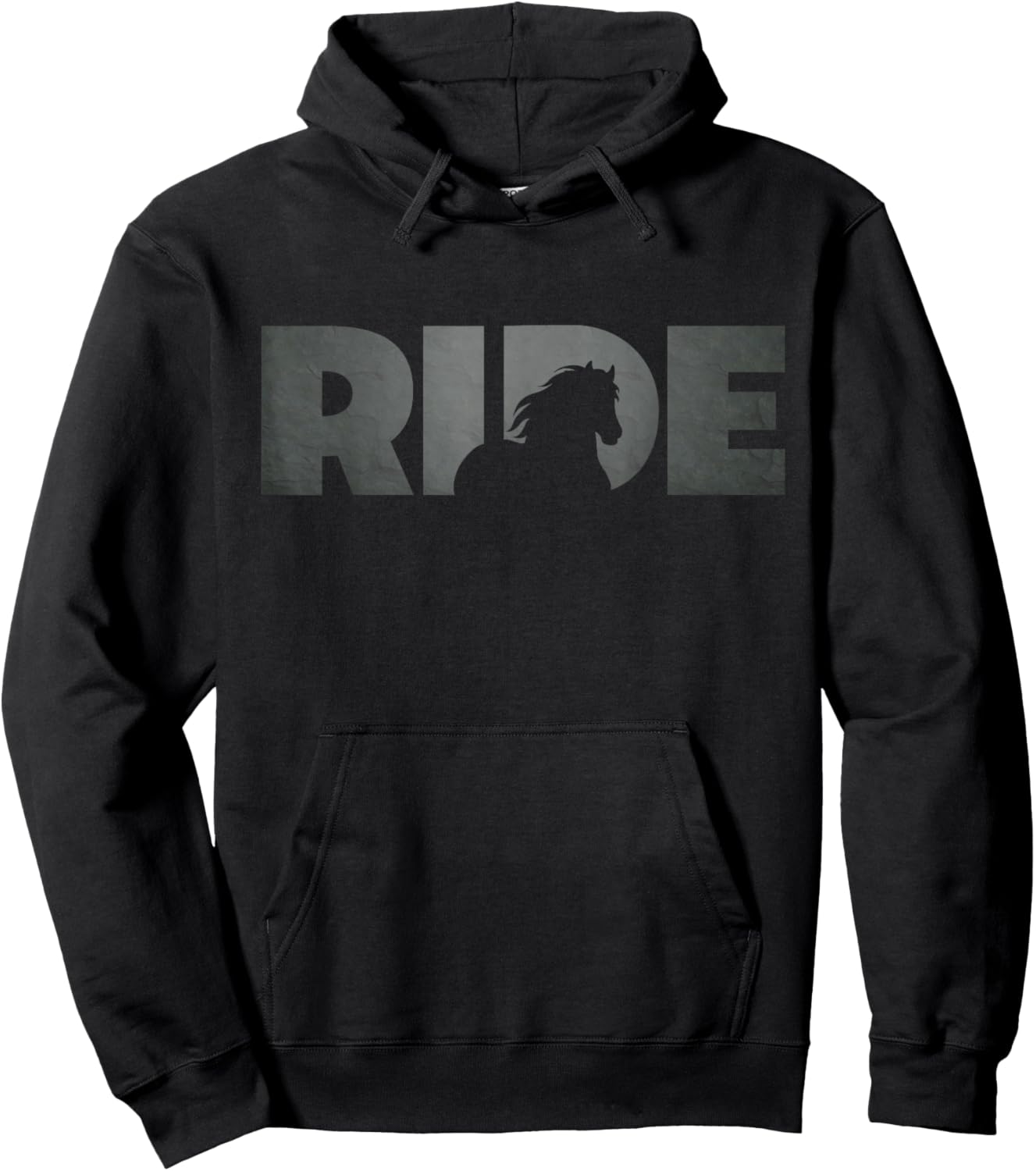 BASBO Horseback Riding Apparel - Horse , Small Hoodie - Hoodie | Black