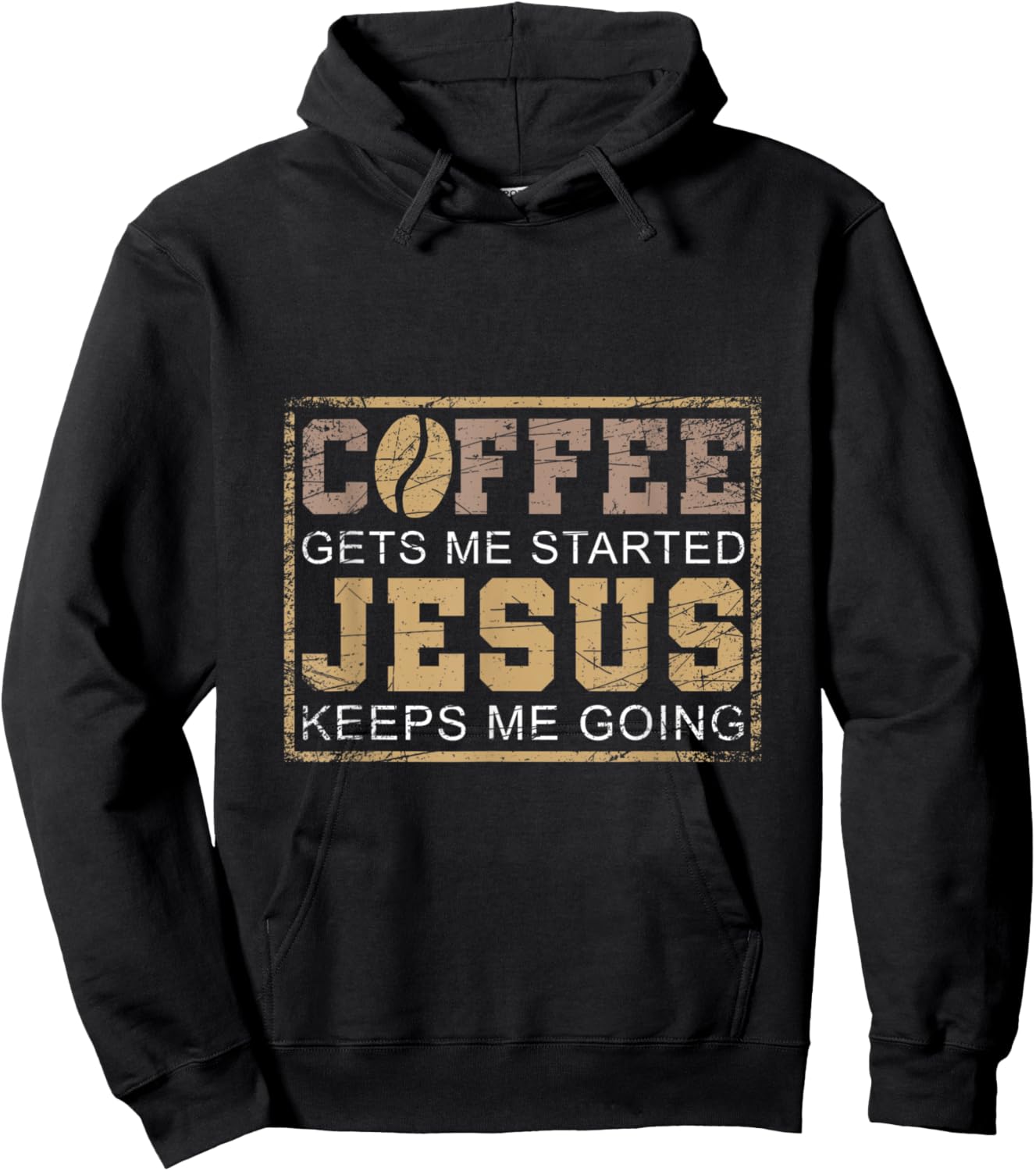 Bible Prayer Christian Coffee Barista Gift Jesus Hoodie - Hoodie | Black