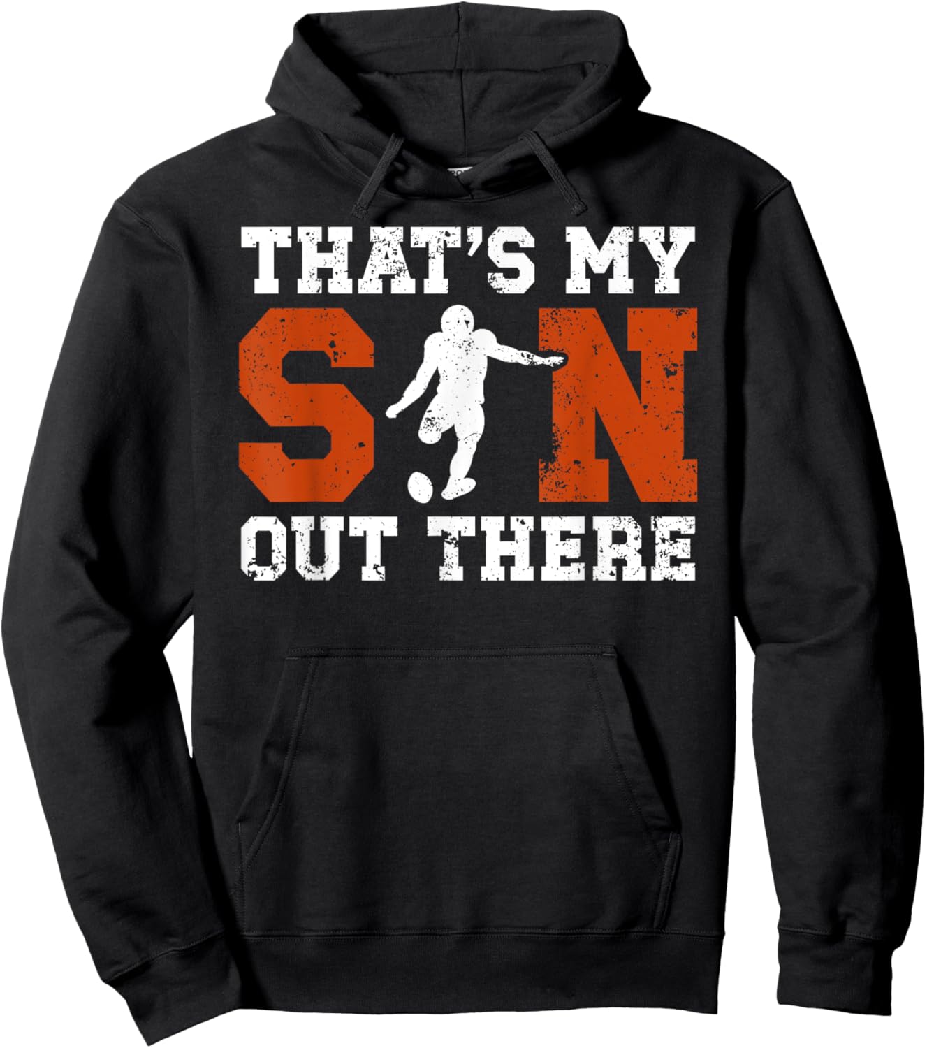 My Son Football Kicker Dad Of A Football Kicker Father Hoodie - Hoodie | Black