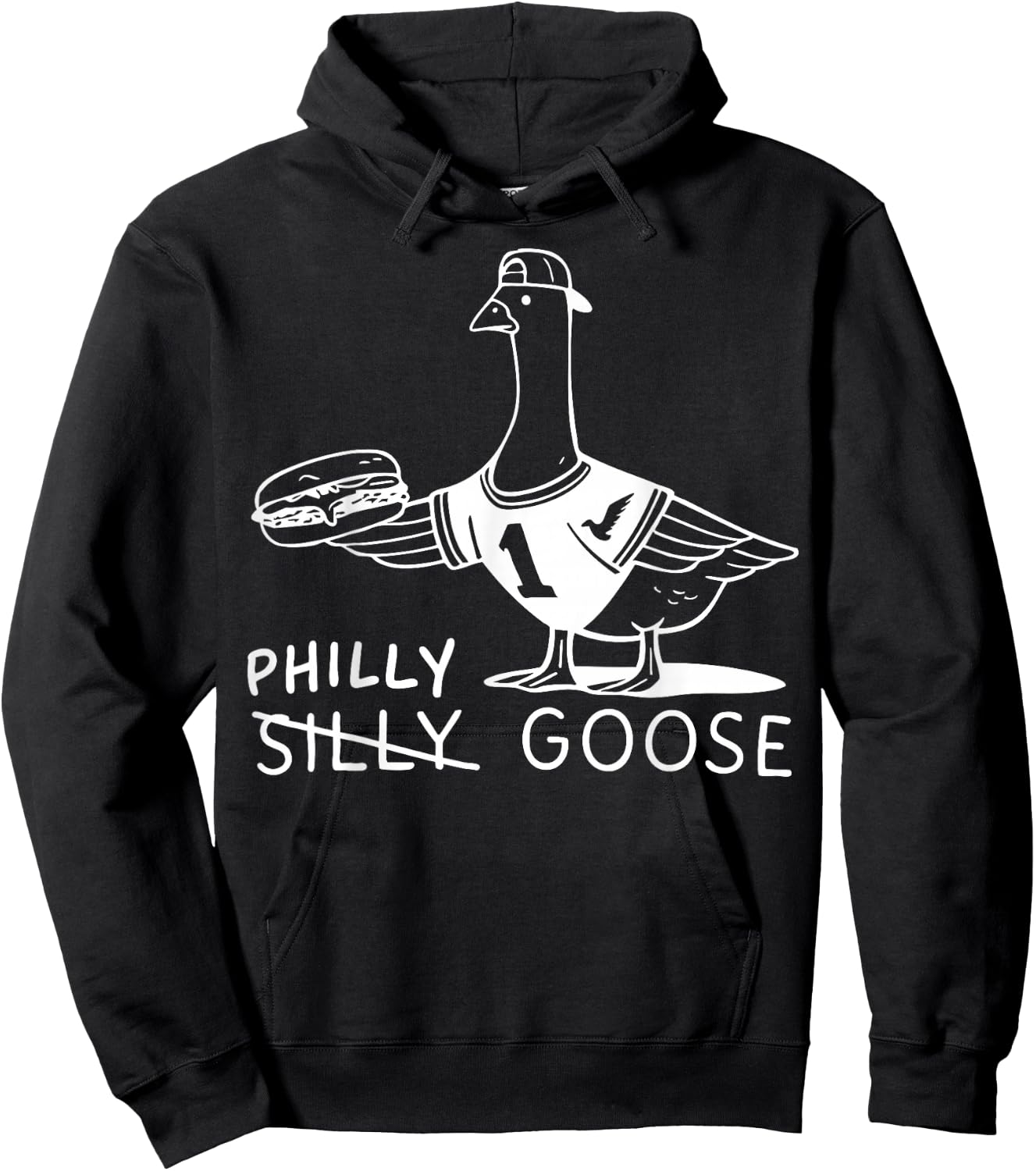 Vintage Philly Goose Name Pride Gift Women Kid Hoodie - Hoodie | Black