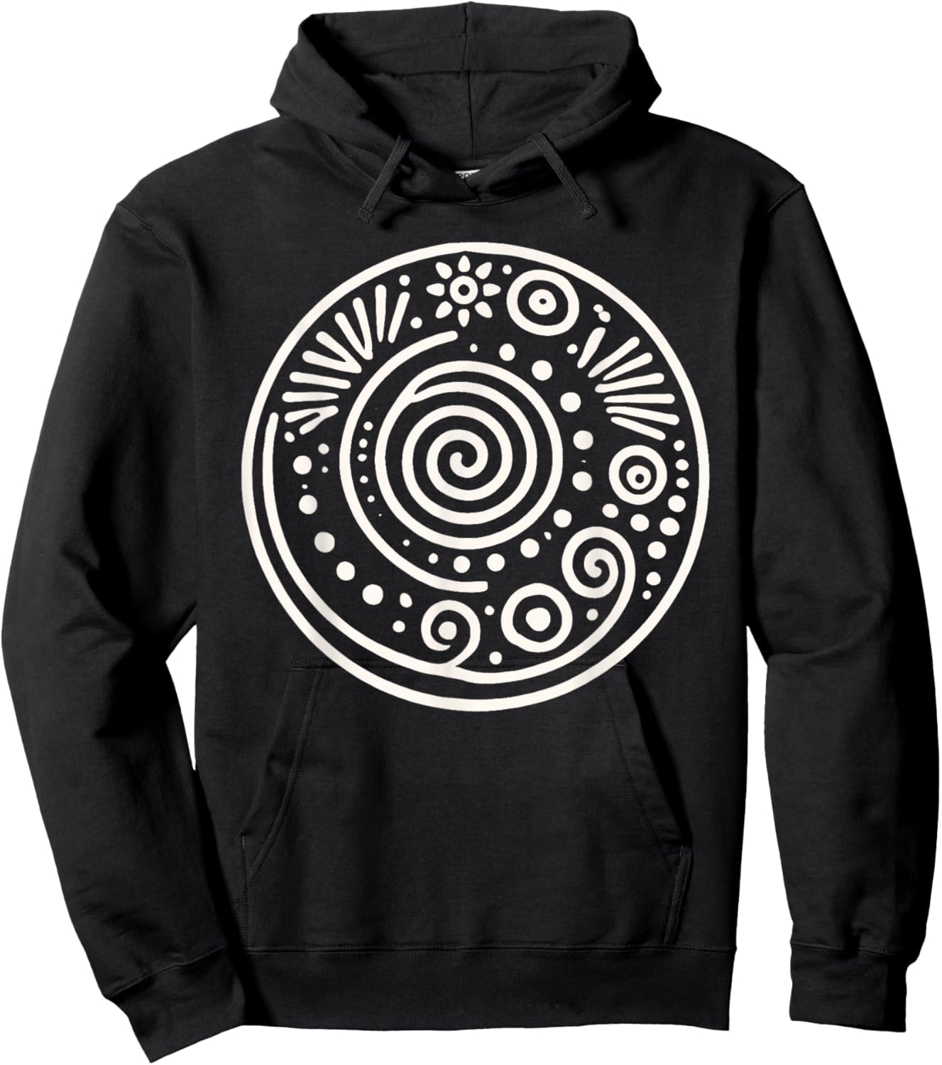 Pachamama Symbol Bolivia Mother Earth Inca Goddess Hoodie - Hoodie | Black