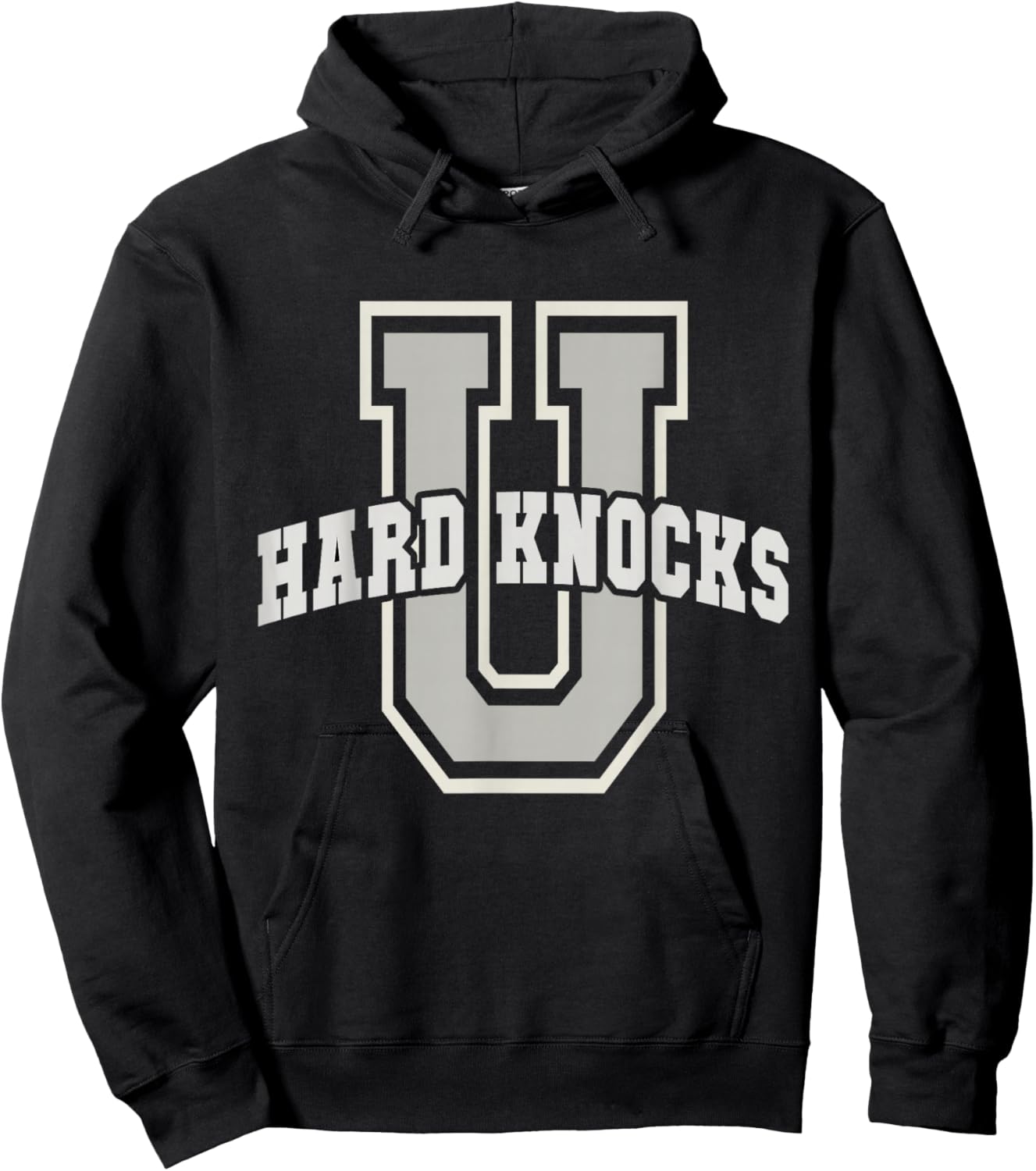 UNIVERSITY of HARD KNOCKS School College Matters Owner Life Hoodie - Hoodie | Black