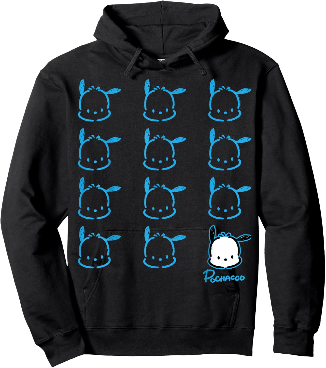 Pochacco Real Hoodie - Hoodie | Black
