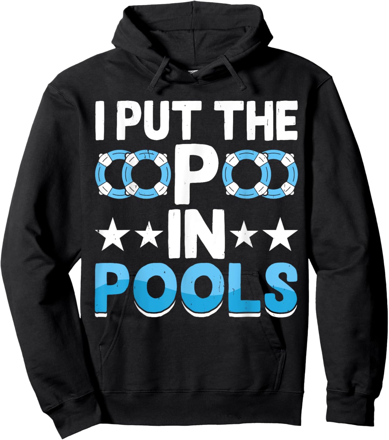 I Put The P In Pools Hoodie - Hoodie | Black