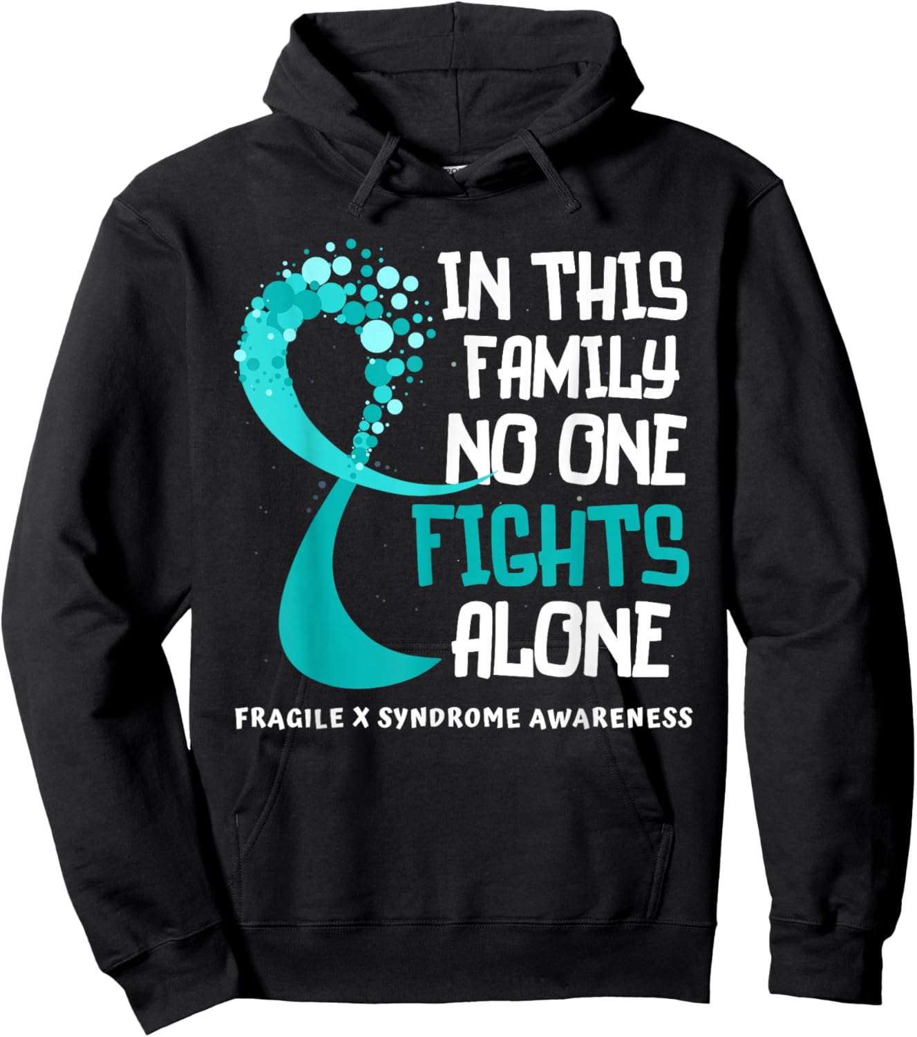 Band Hope Family Fighter zur Sensibilisierung für das Fragile X-Syndrom Hoodie - Hoodie | Black