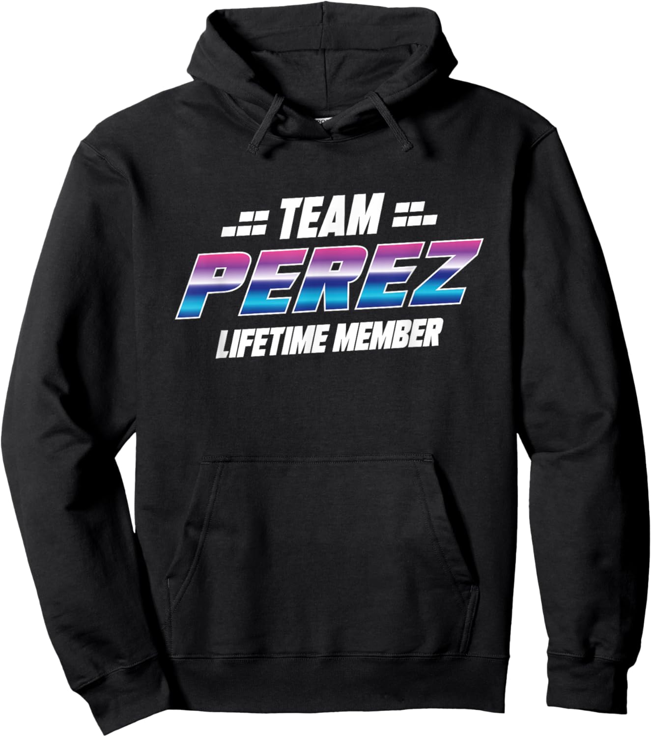 Team Perez - Family Perez Hoodie - Hoodie | Black