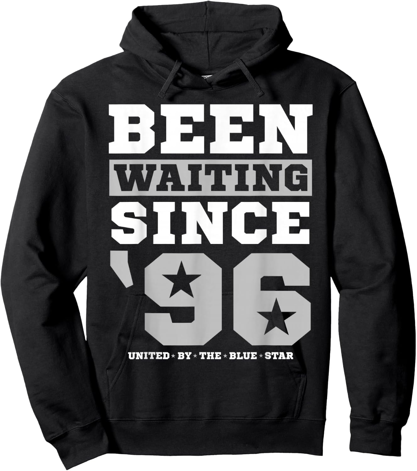 Been Waiting Since '96 Cowboys Hoodie - Hoodie | Black