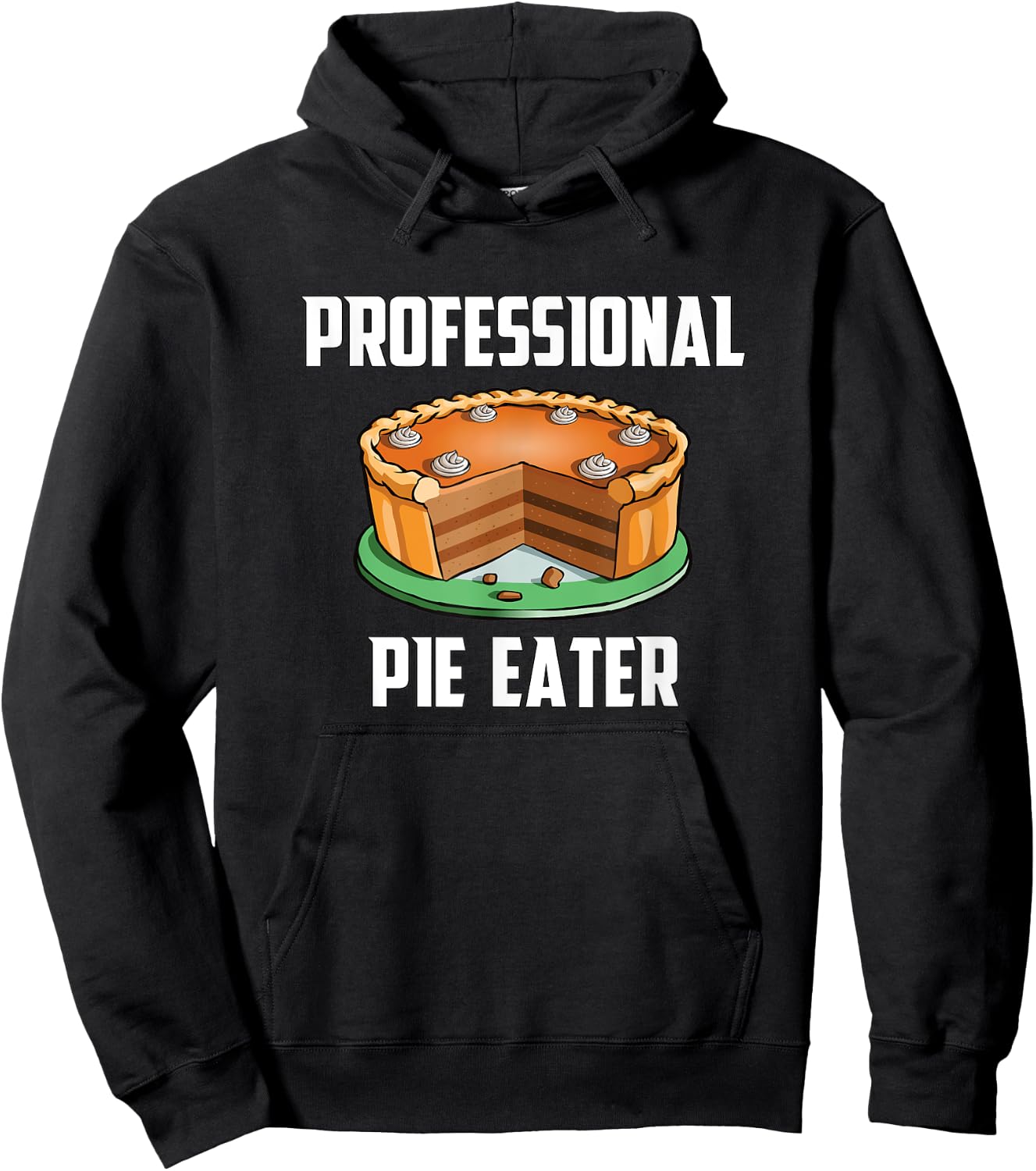 Professional Pie Eater Thanksgiving Pumpkin Spice Gifts Hoodie - Hoodie | Black