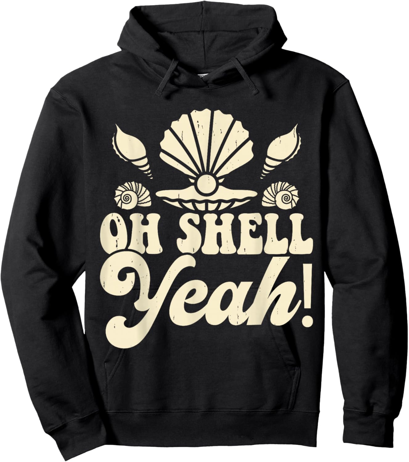 Oh Shell Yeah! Hoodie - Hoodie | Black