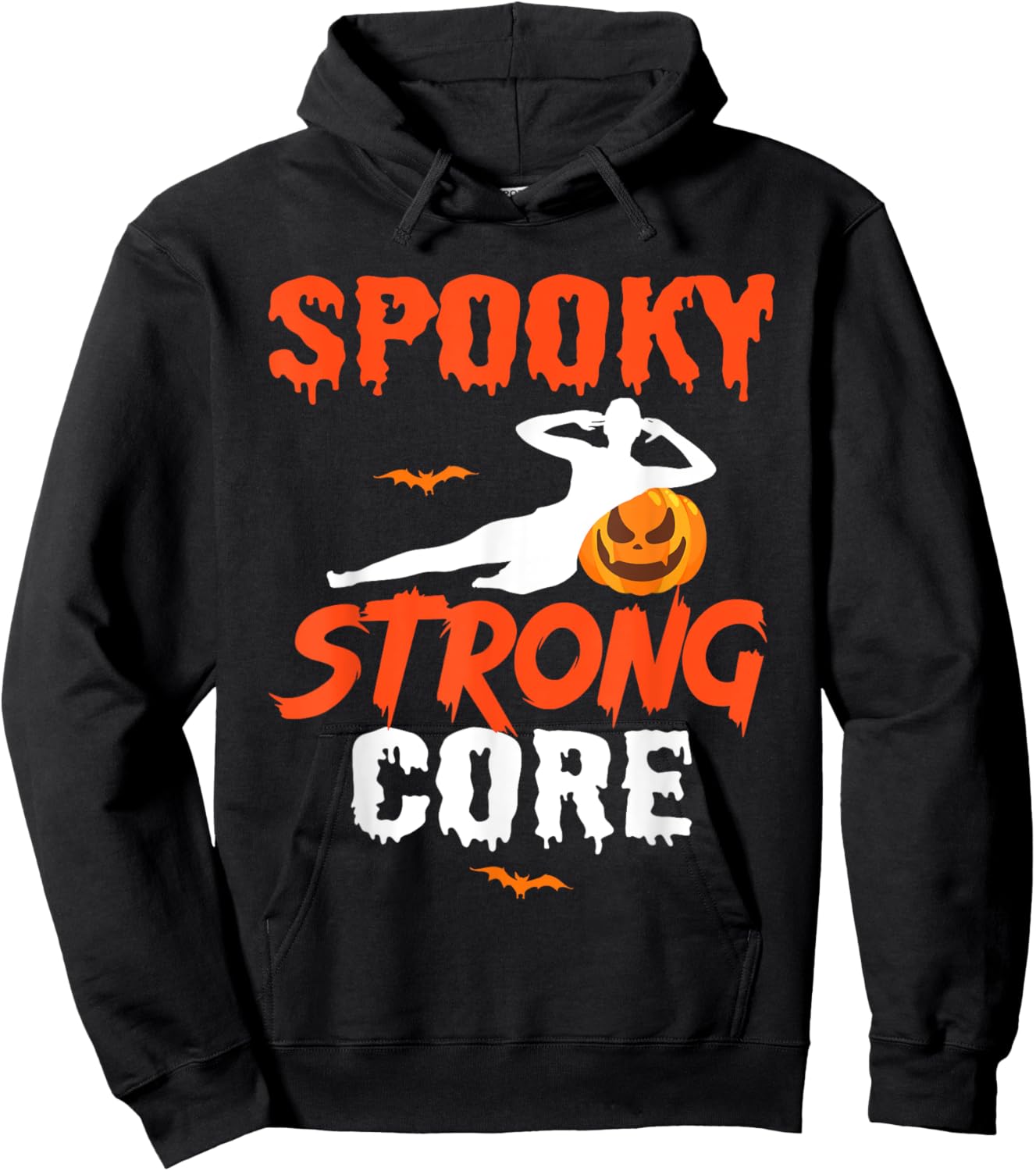 Halloween Pilates Instructor Horror Fitness Workout Gym Hoodie - Hoodie | Black
