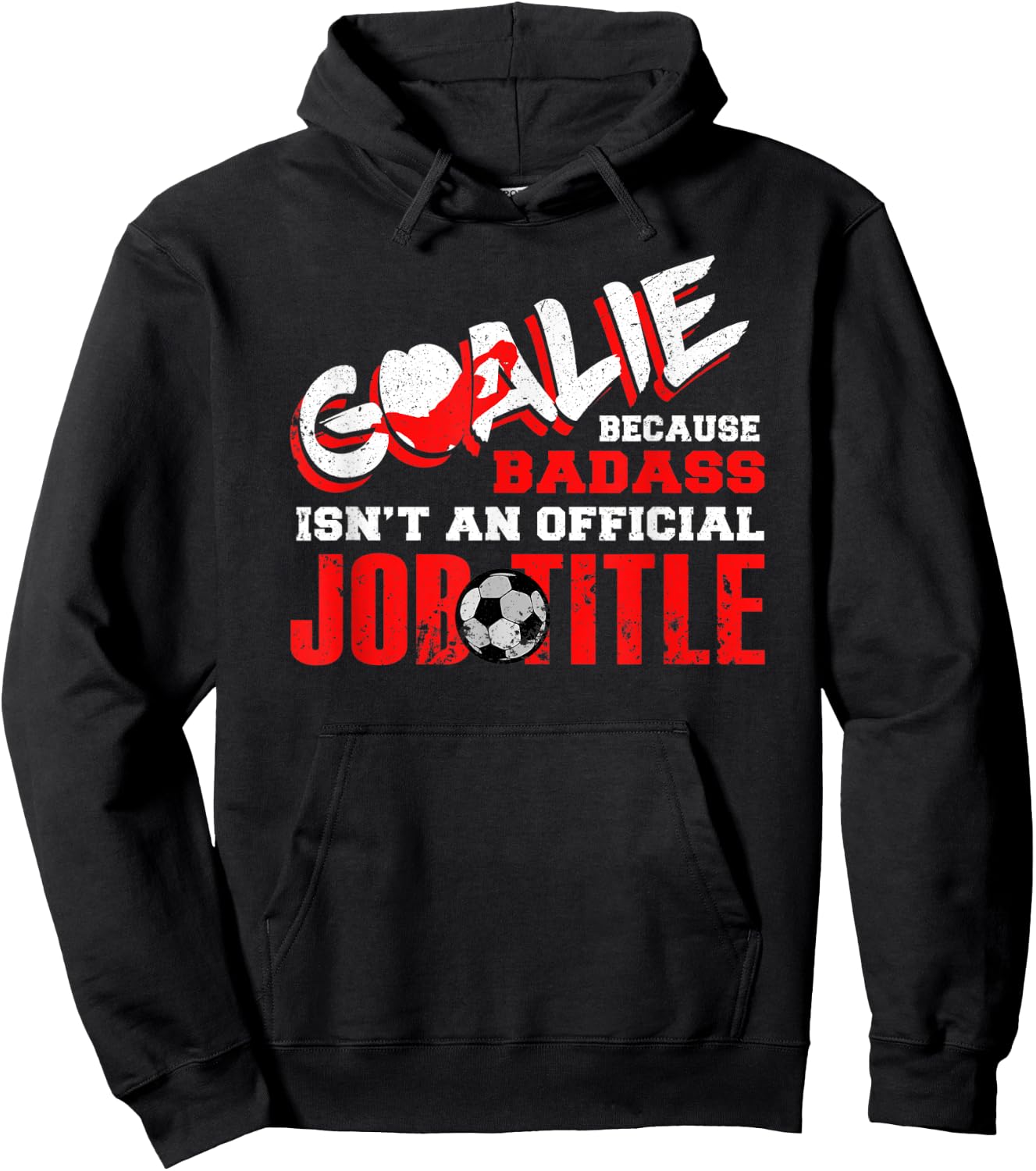 Funny Goalie Goalkeeper Outfit Clothing Soccer Player Keeper Hoodie - Hoodie | Black