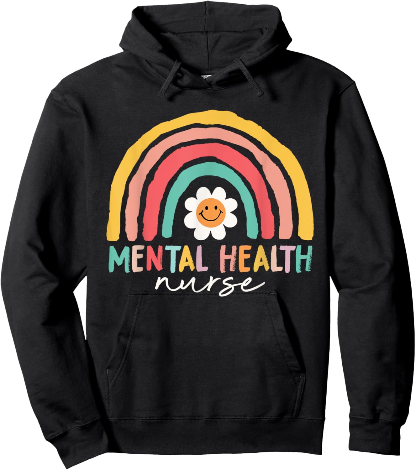 Men Women Mental Health Nurse Shirt Mental Health Nursing Hoodie - Hoodie | Black