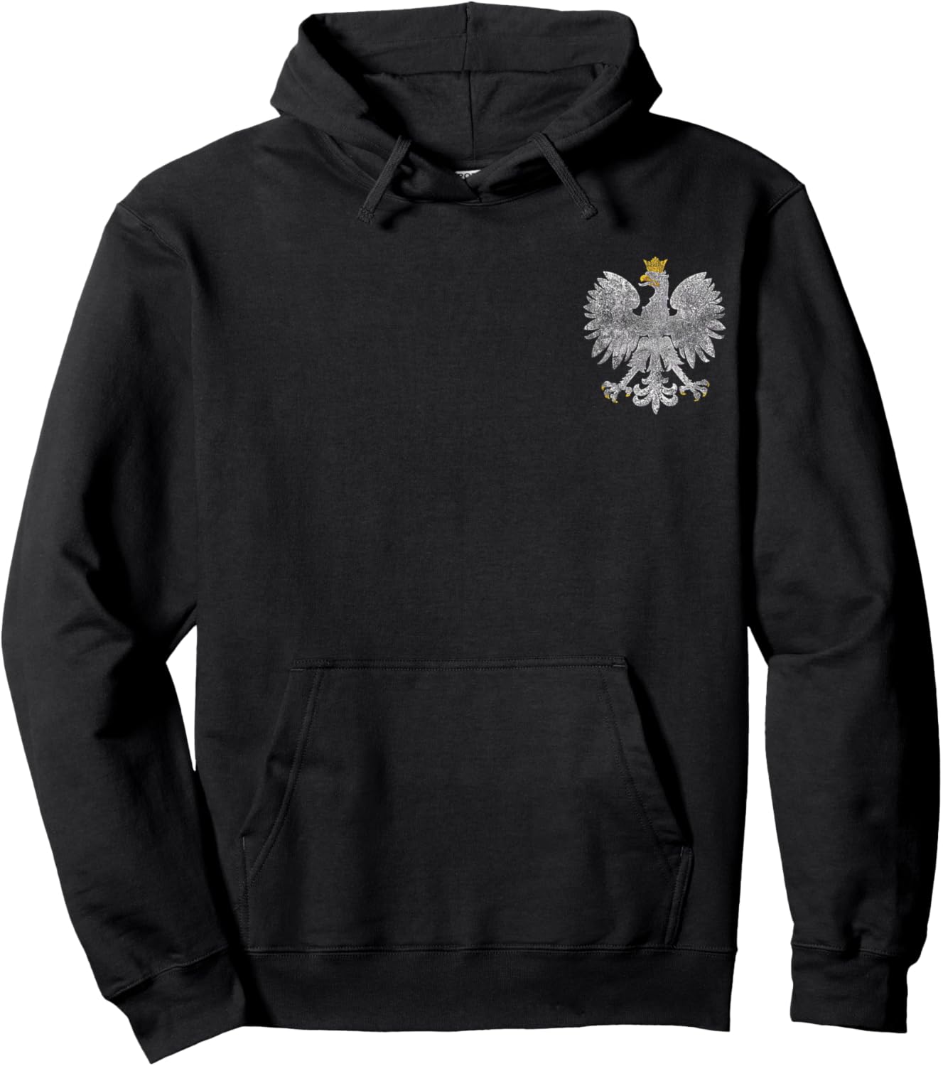 Poland Flag Cool Vintage Polish Women Men Flaga Polska Hoodie - Hoodie | Black
