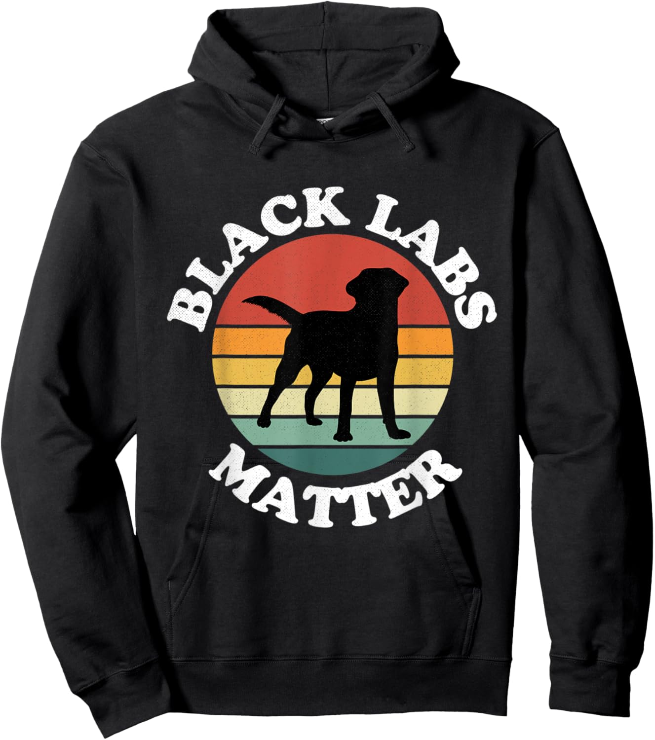 Black Labs Matter Parody Labrador Dog Puppy Dogs Pet Funny Hoodie - Hoodie | Black