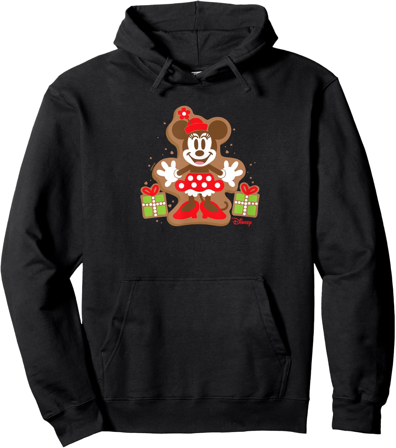 Disney - Minnie Christmas Cookie Hoodie - Hoodie | Black