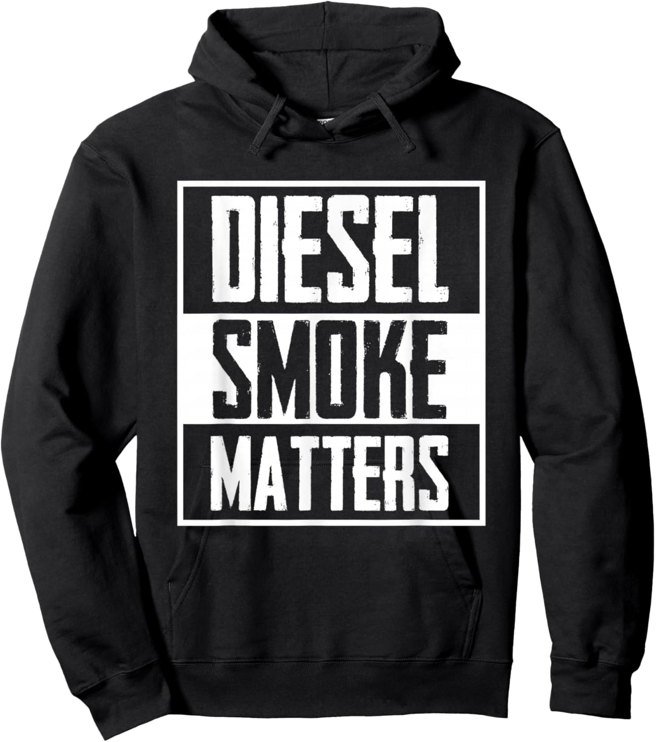 DIESEL SMOKE MATTERS Diesel Truck Roll Coal Hoodie - Hoodie | Black