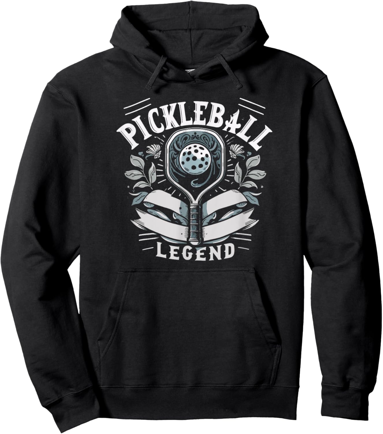Pickleball Legend, Funny Pickleball Player Hoodie - Hoodie | Black