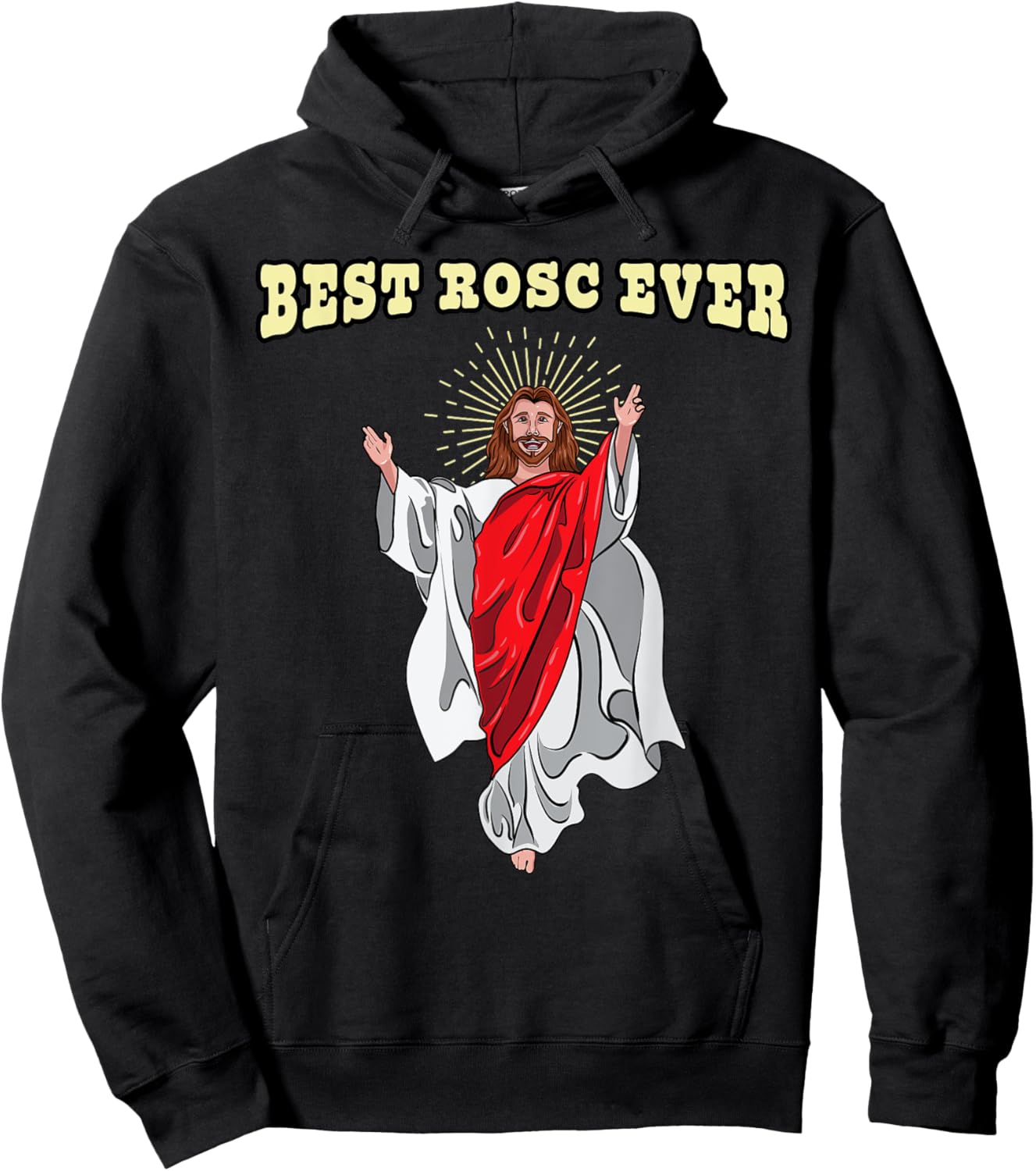 Best ROSC Ever Funny Easter Jesus Nurse Doctor Surgeon Hoodie - Hoodie | Black