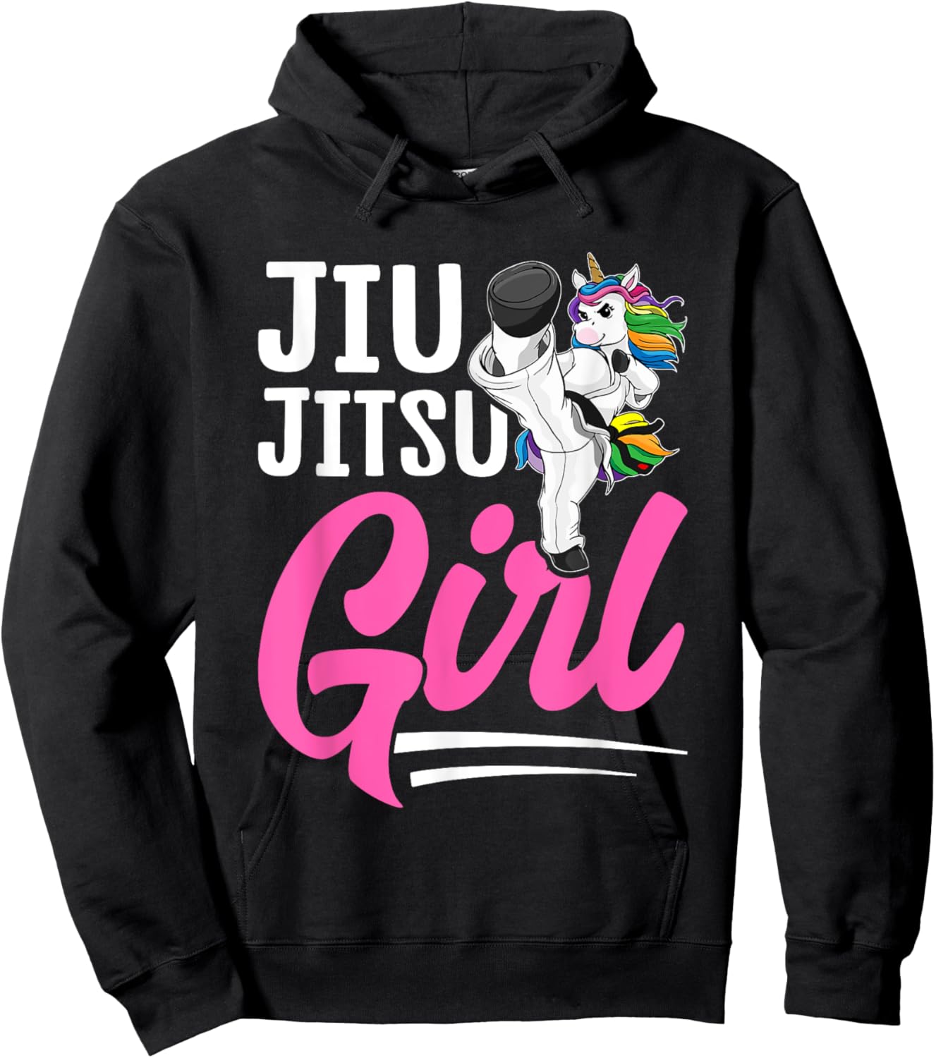 Jiu Jitsu Girl BJJ Girl Martial Arts Hoodie - Hoodie | Black