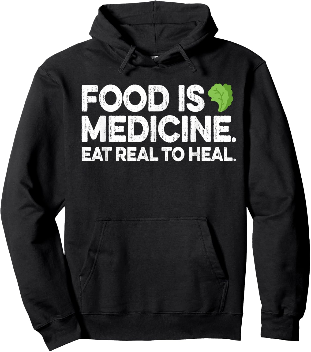 Food Is Medicine Gift Dietician Naturopath Nutritionist Hoodie - Hoodie | Black