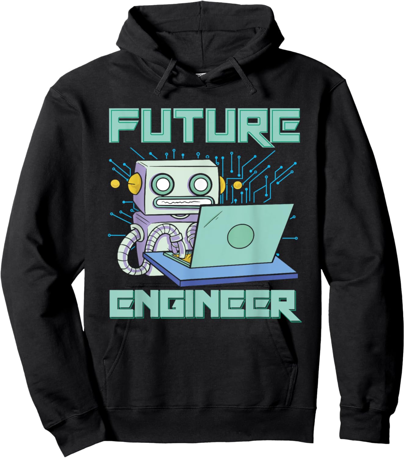Robotics Robot Future Engineer Hoodie - Hoodie | Black