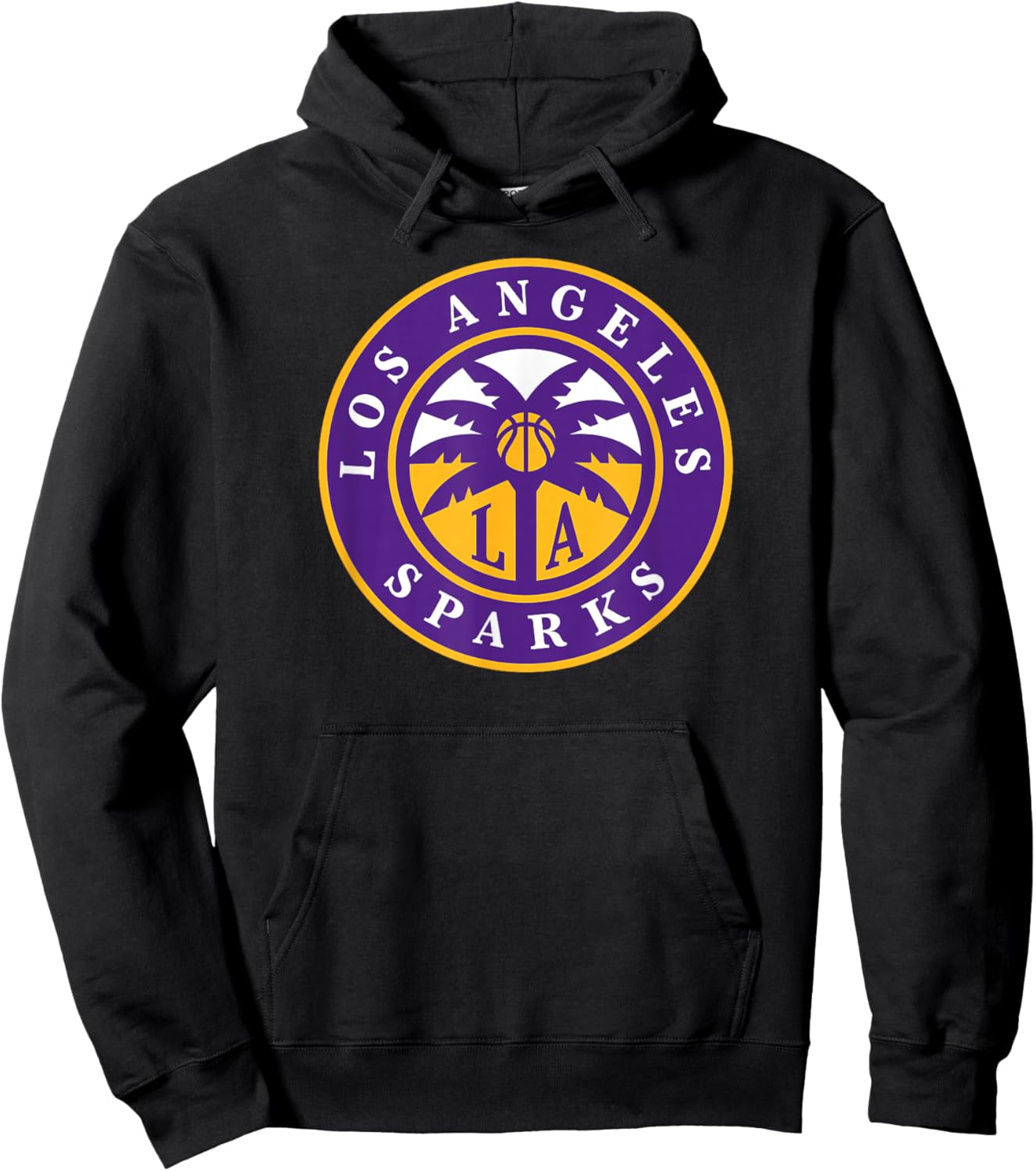 WNBA Los Angeles Sparks Fan Base Hoodie - Hoodie | Black