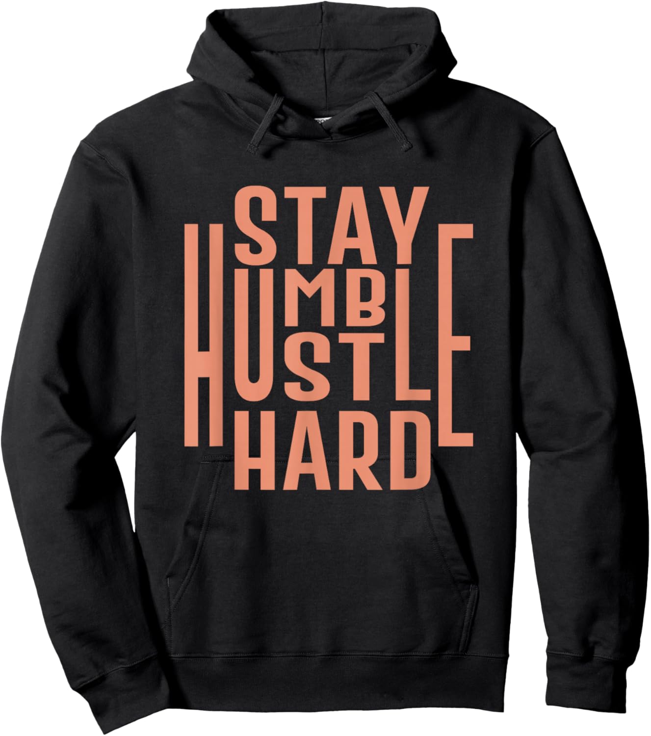 Concrete And Luxury Stay Humble Crimson Bliss Hoodie - Hoodie | Black