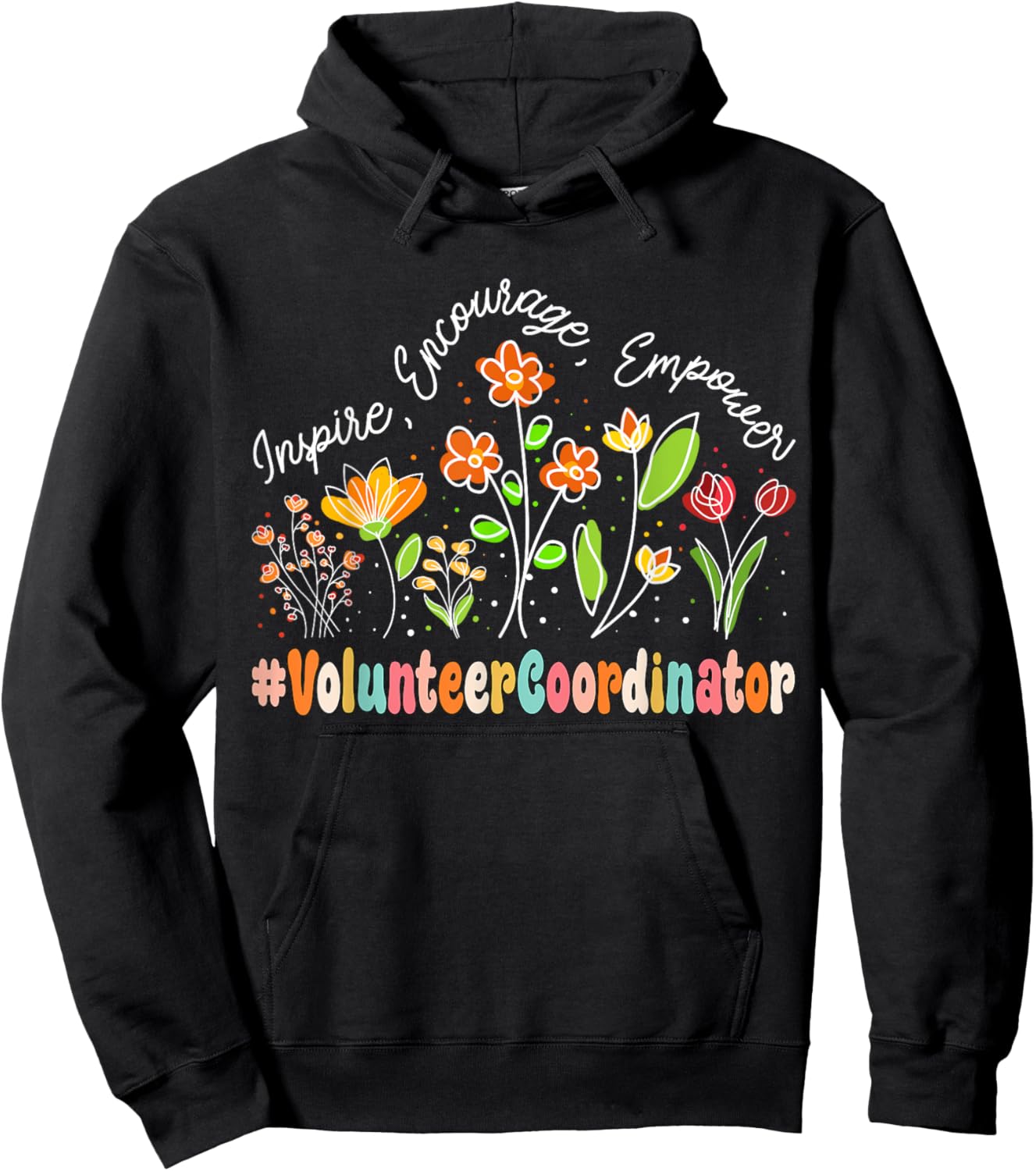 Volunteer Coordinator Appreciation Week Back to School Hoodie - Hoodie | Black